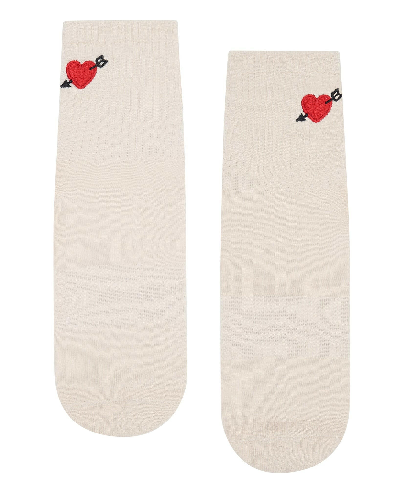 Crew Non Slip Grip Socks - Cupid for Pilates and Yoga