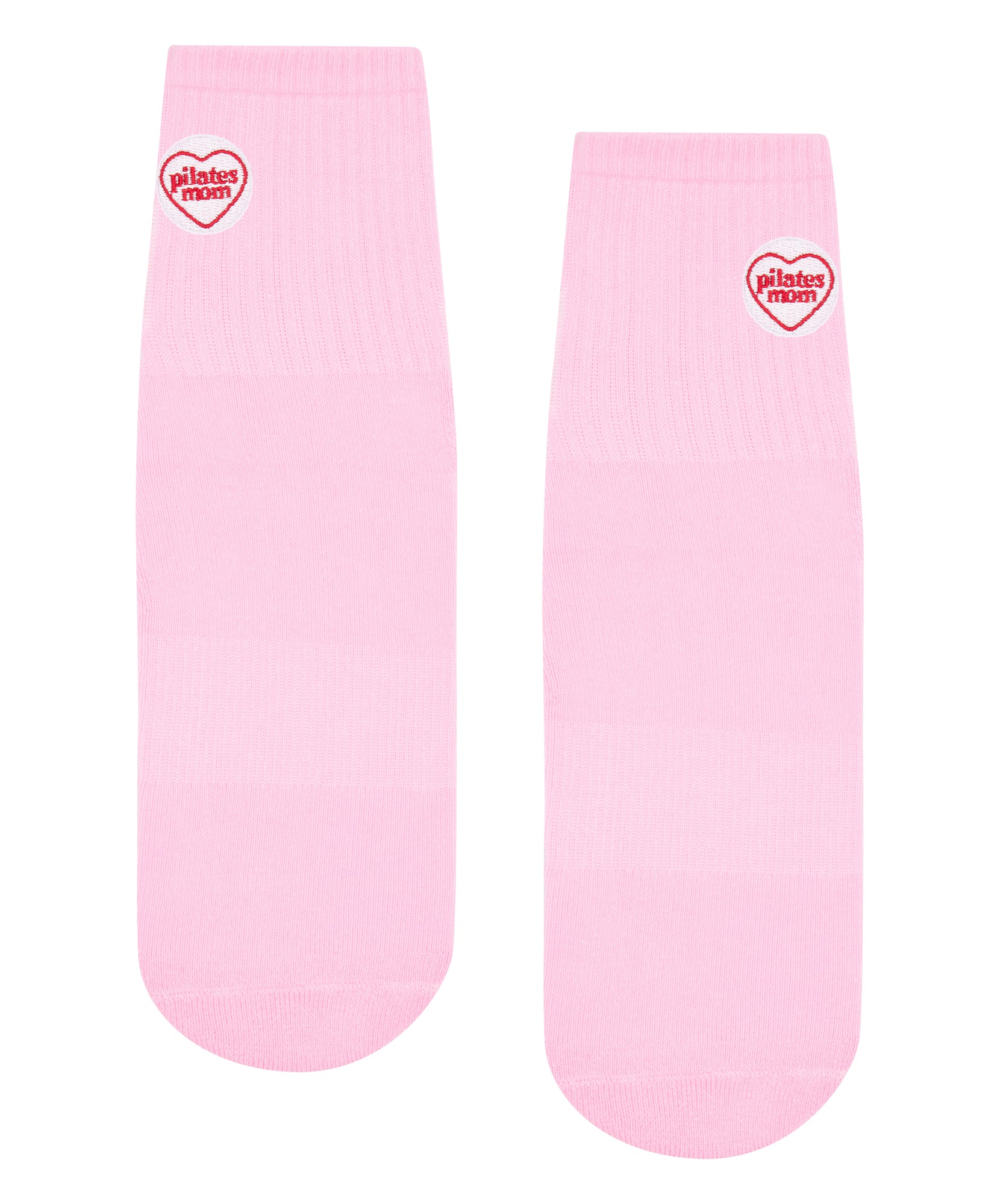 Crew Non Slip Grip Socks - Pilates Mom