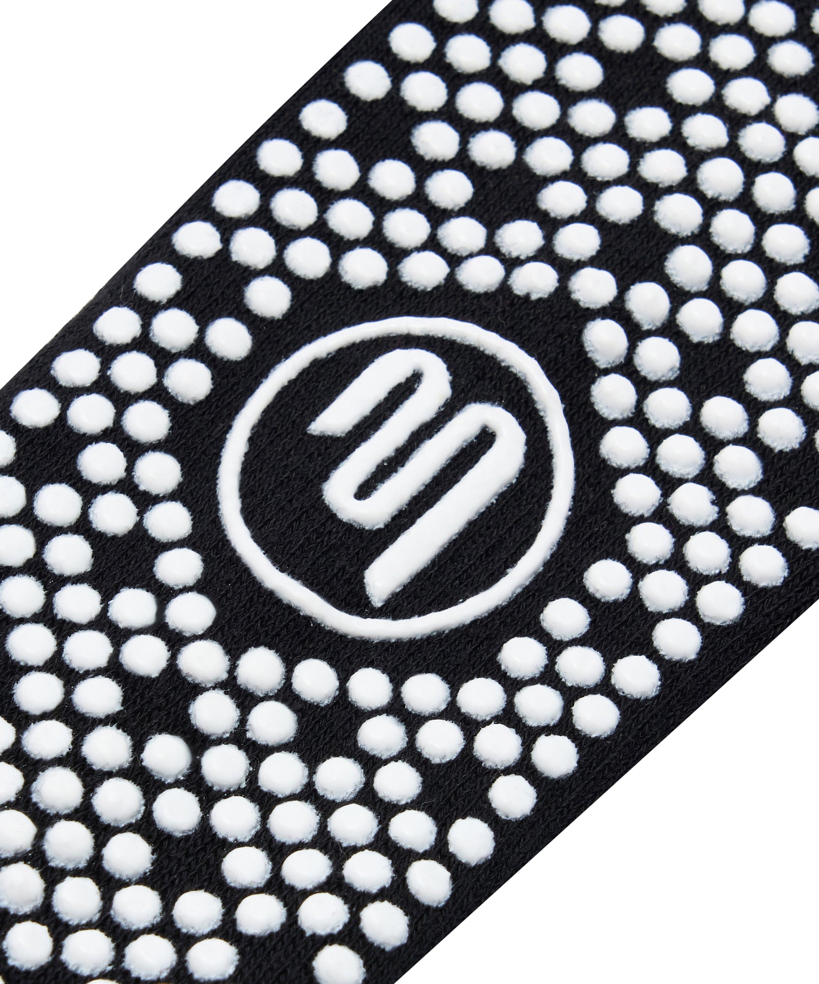Crew Non Slip Grip Socks - MoveActive Black
