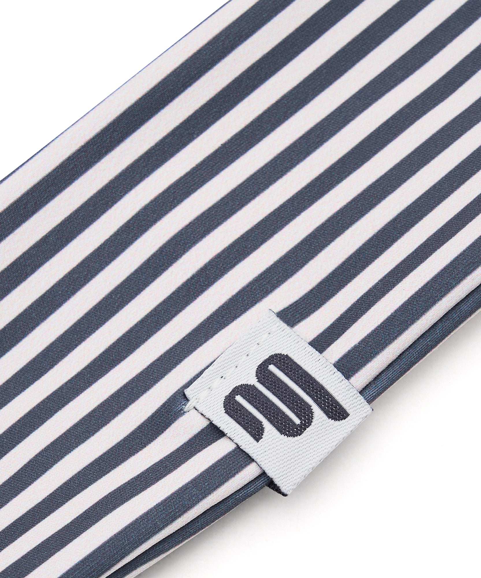 Soft Headband - Grey Stripe