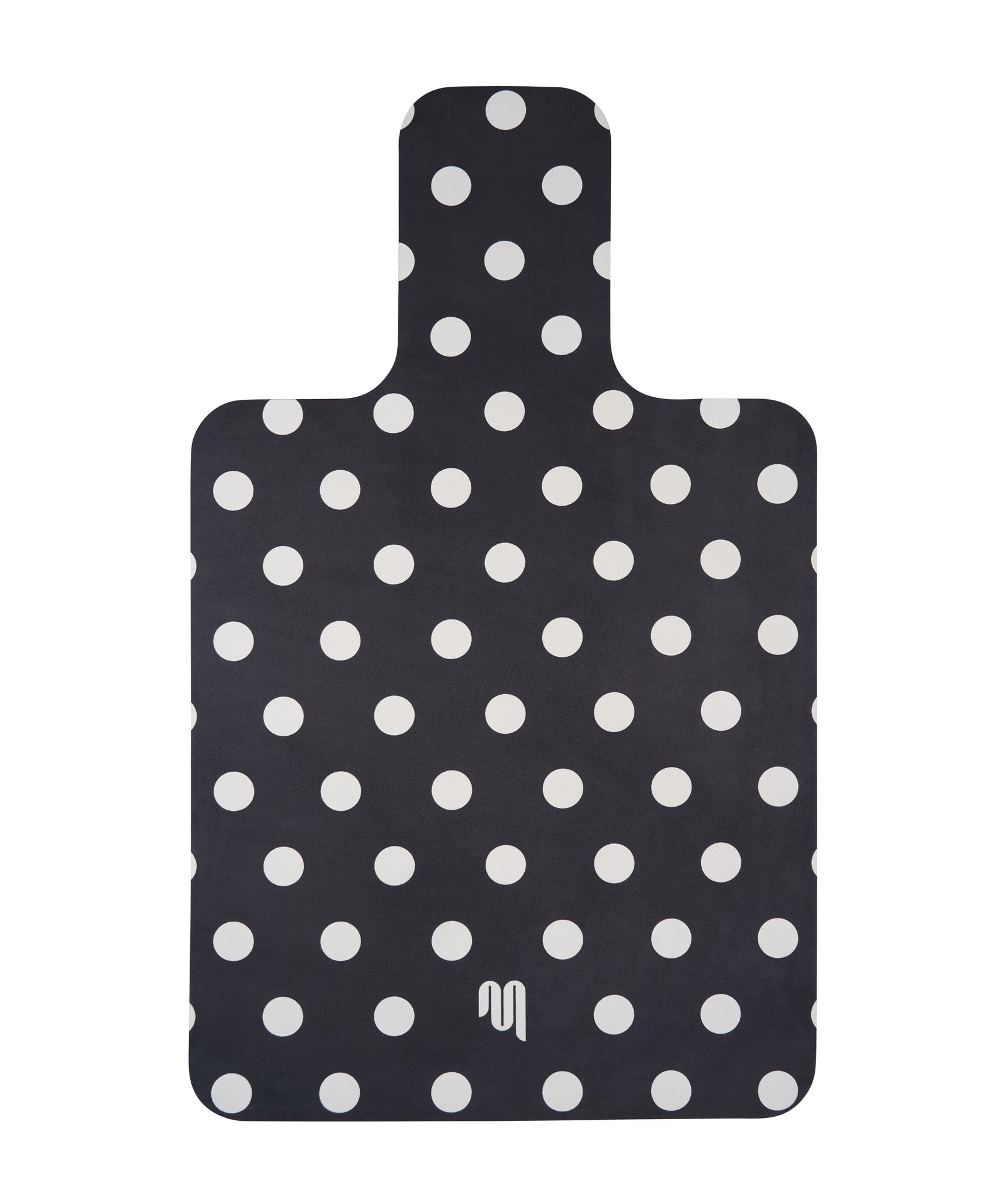 Microfibre Reformer Mat - Monochrome Polka Dot