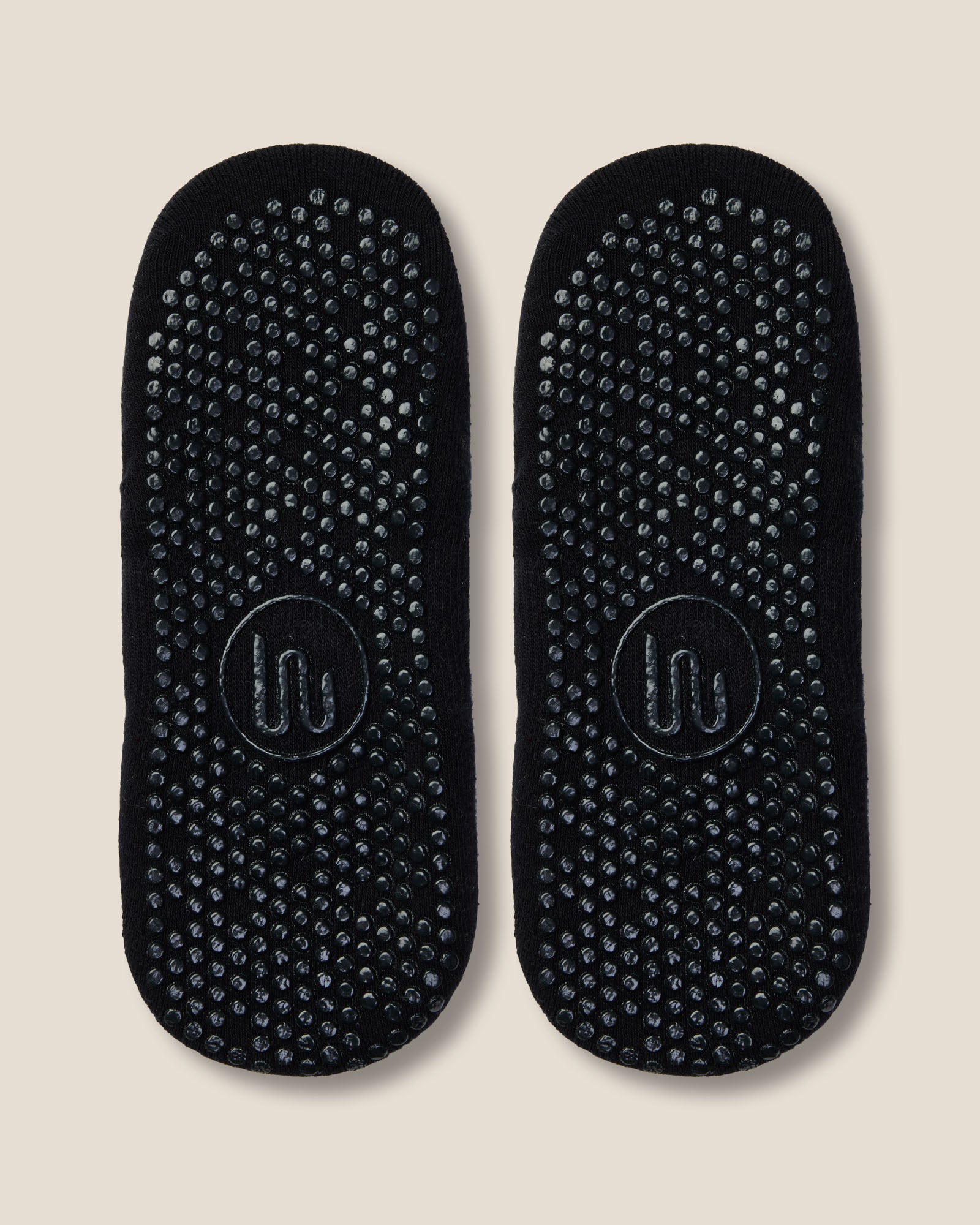 Ballet Grip Socks - Strappy Black