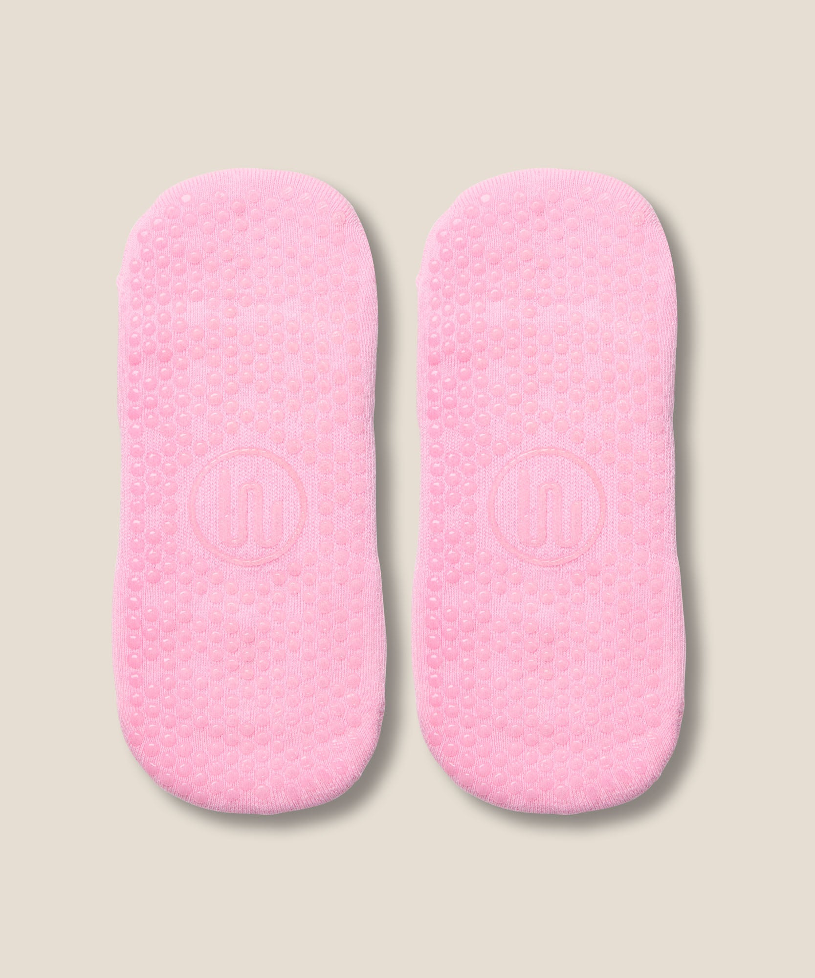Low Rise Grip Socks - Gem Pink