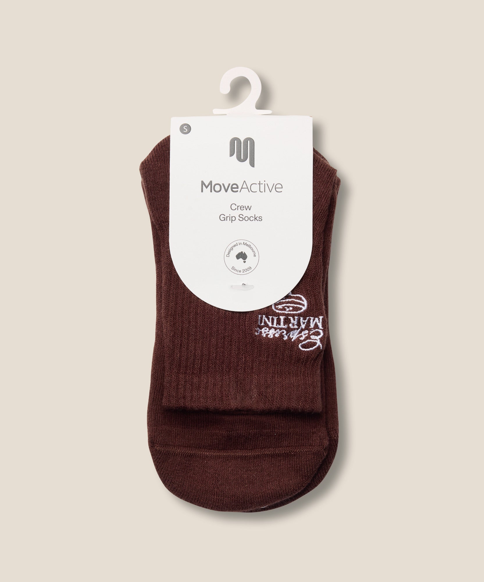 Crew Grip Socks - Espresso Martini