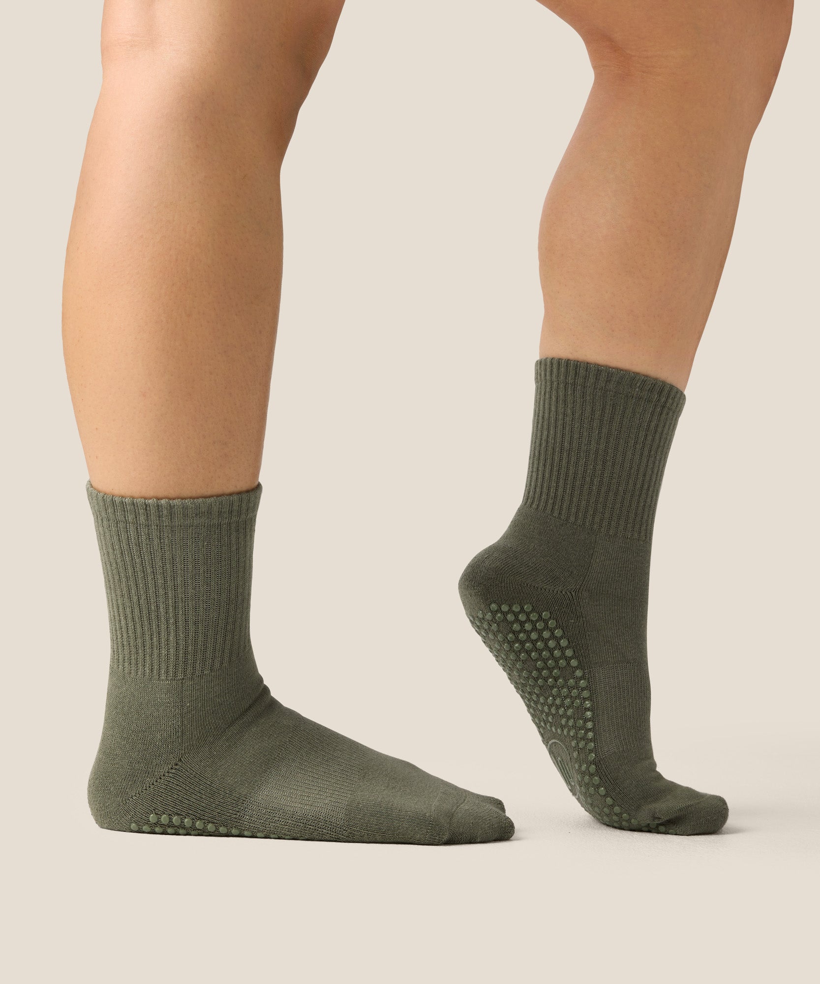 Crew Grip Socks - Khaki