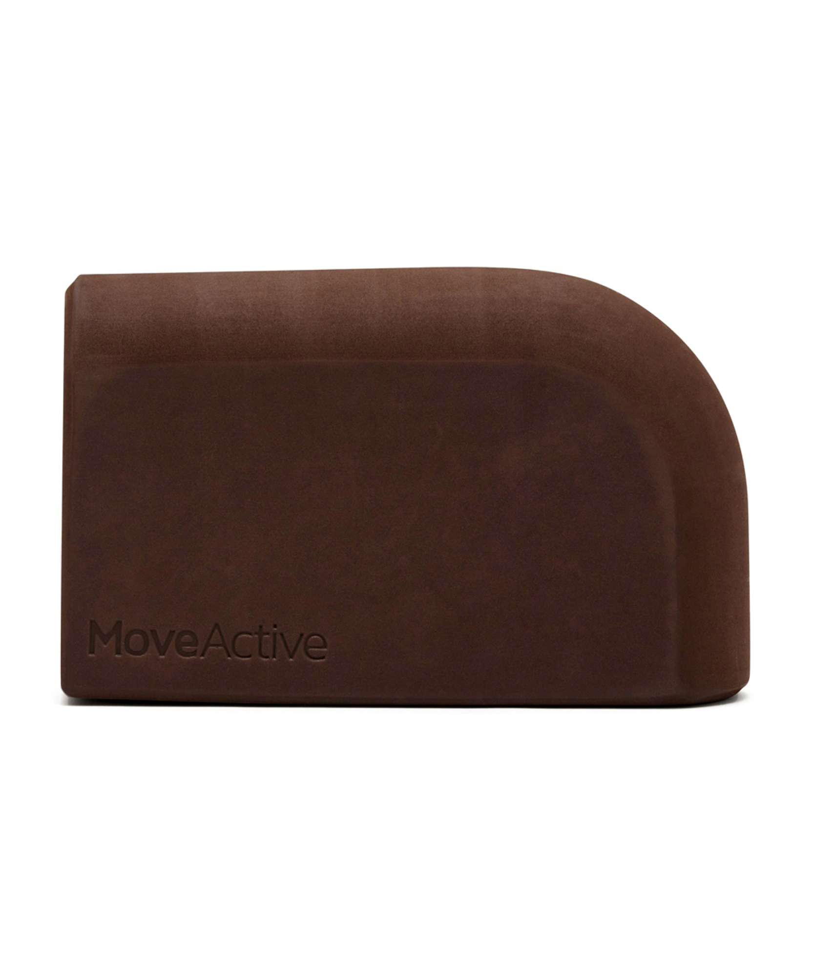 Curved Yoga Block - Espresso