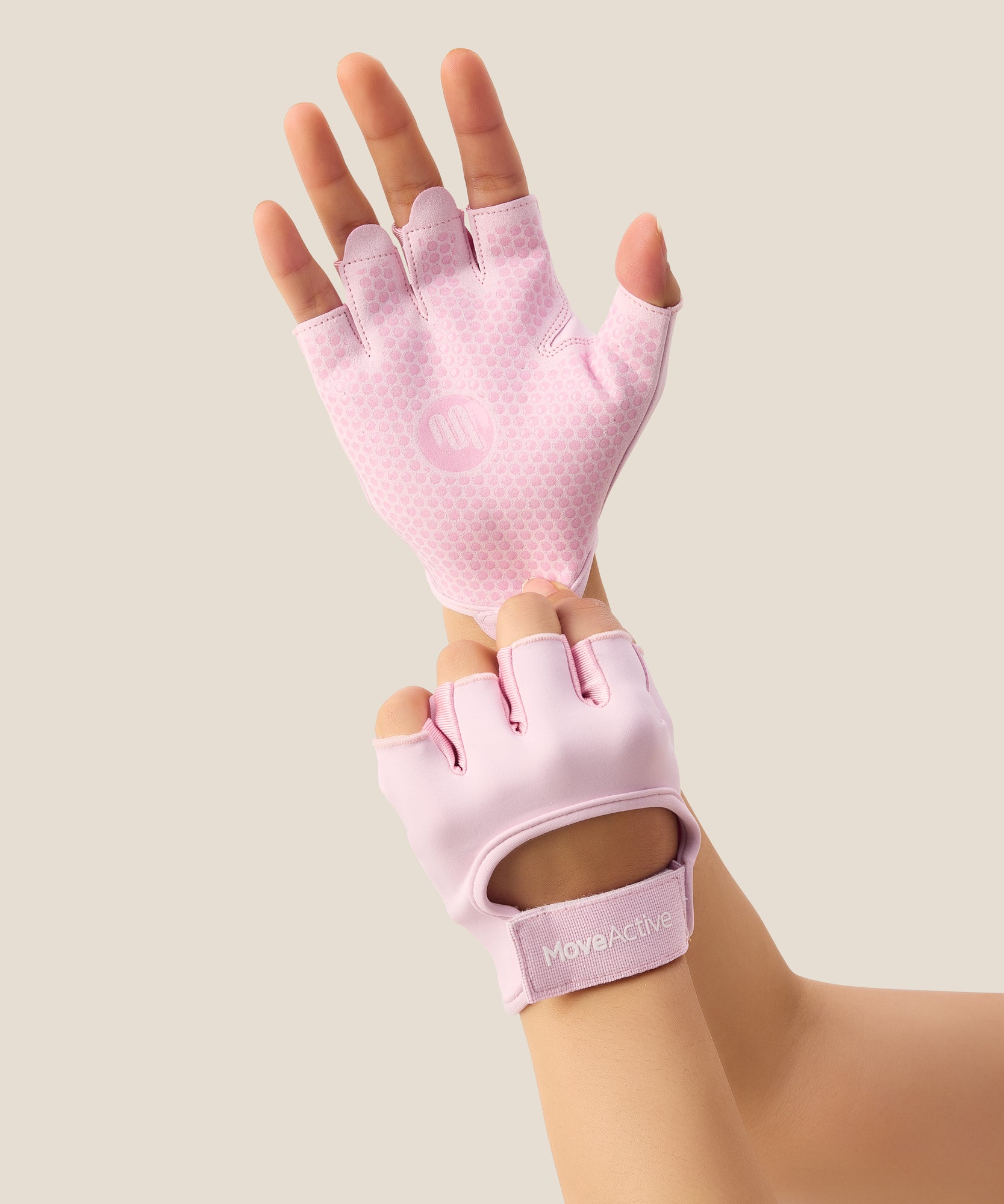 Grip Gloves Cool Pink