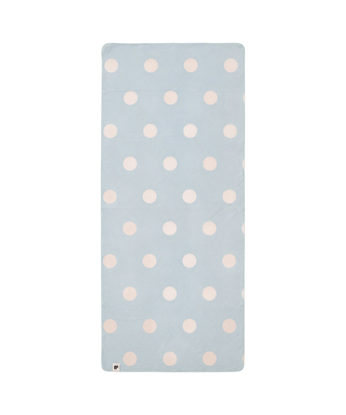 Mat Grip Towel - Polka Dot Baby Blue