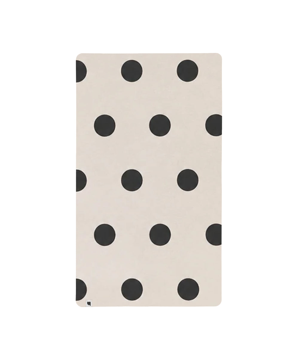 Workout Towel - Polka Dot Cream