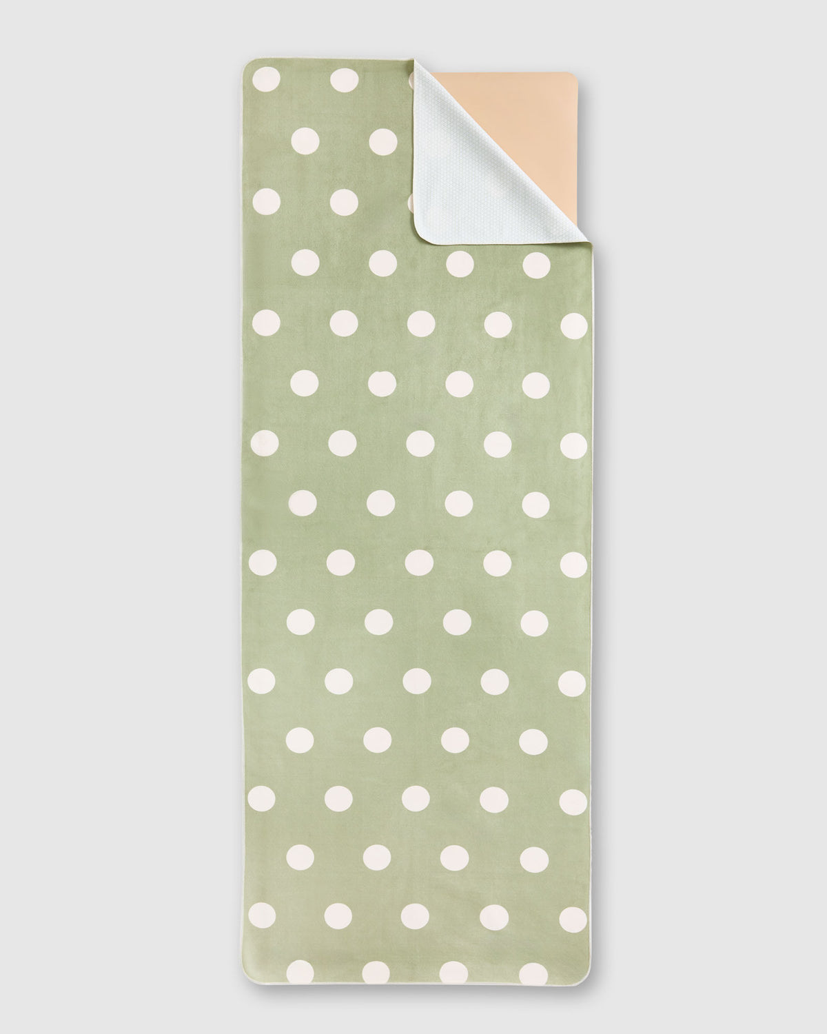 Mat Grip Towel - Polka Dot Matcha