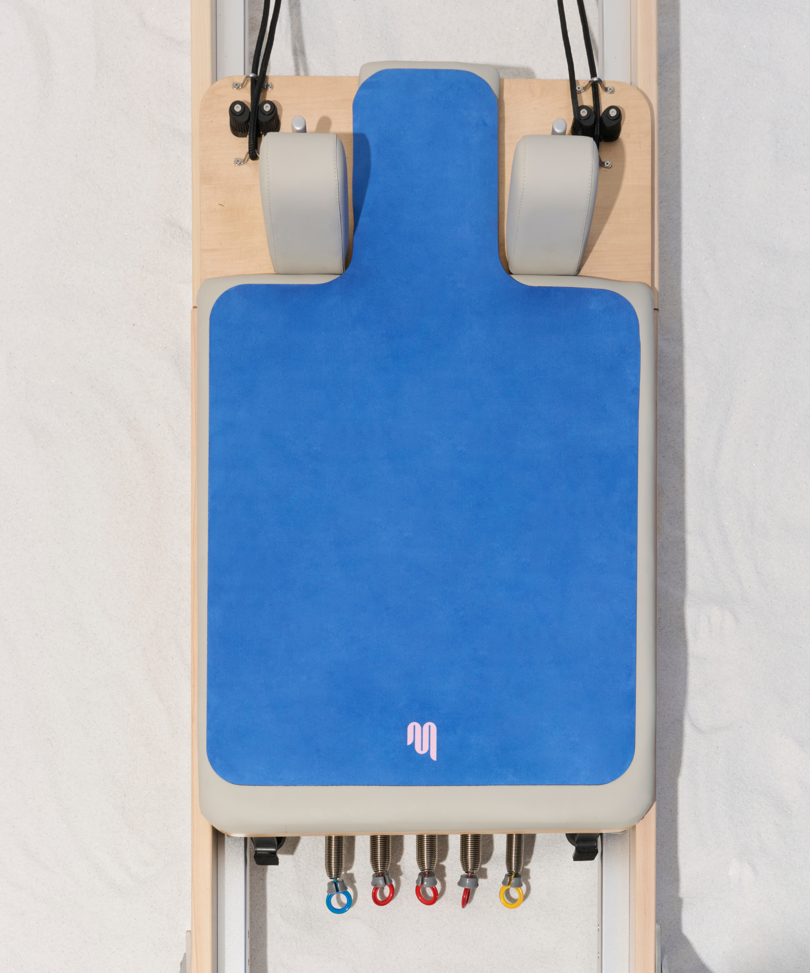 Microfibre Reformer Mat - Amalfi Blue