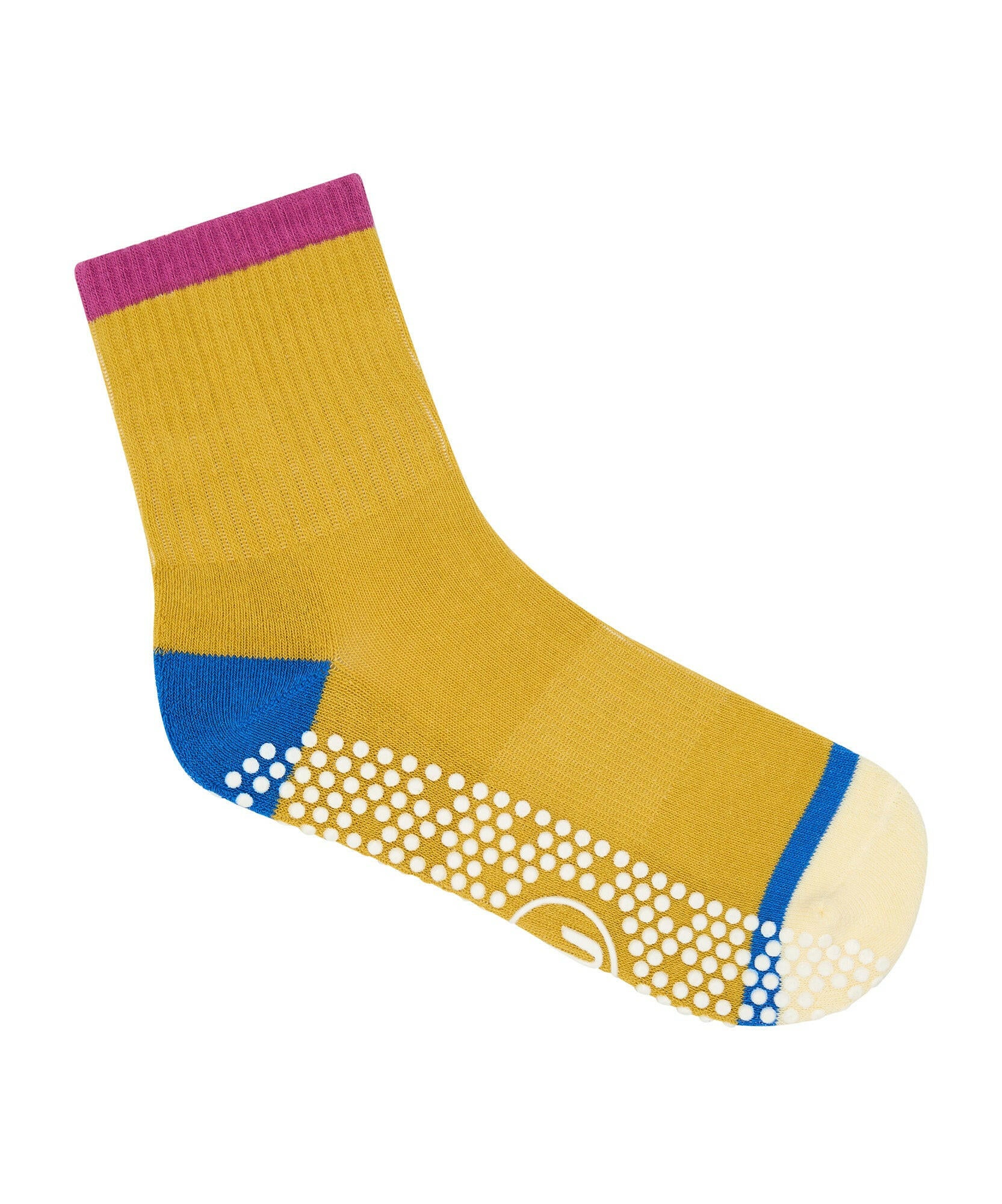 Crew Non Slip Grip Socks - Amber Artistry.