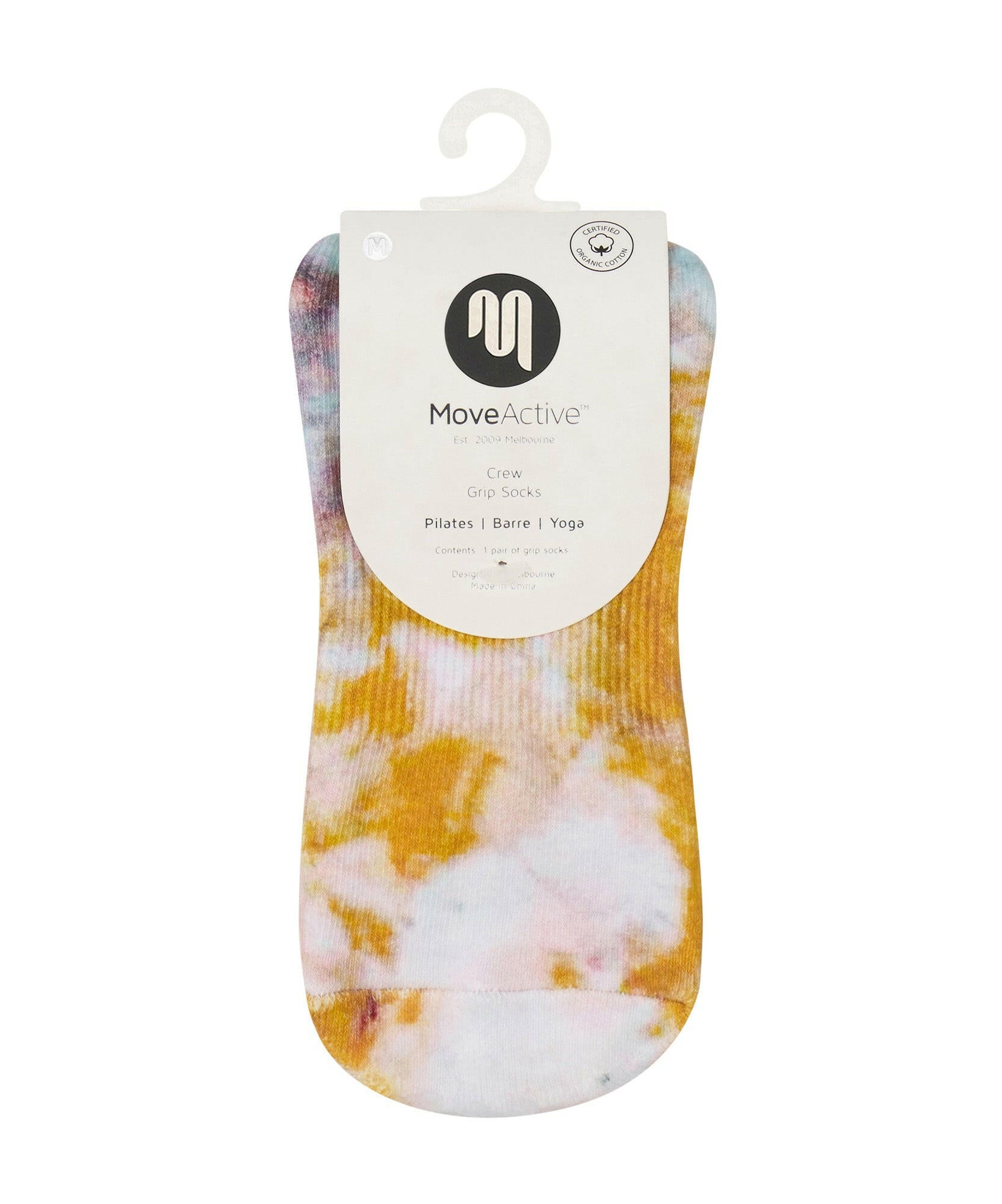 Crew Non Slip Grip Socks - Aerial Print.