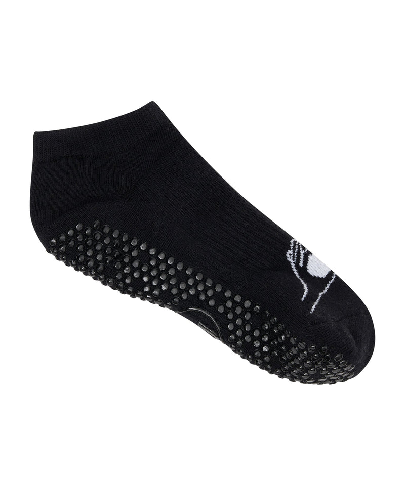 Non-Slip Low Rise Grip Socks with Heart in Hand Design