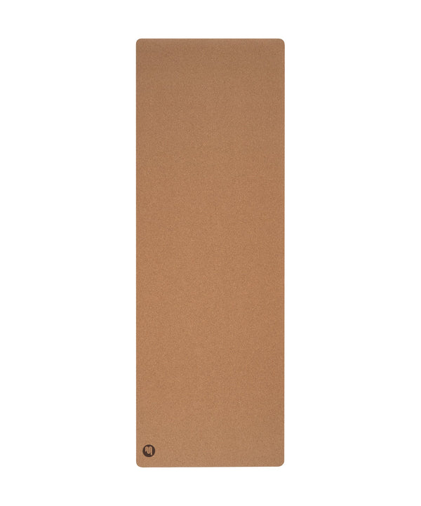 Luxe Eco Yoga Mat - Cork with natural cork surface and non-slip backing for superior grip and stability during practice