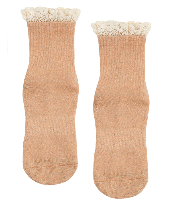 Crew Non Slip Grip Socks for Men and Women 