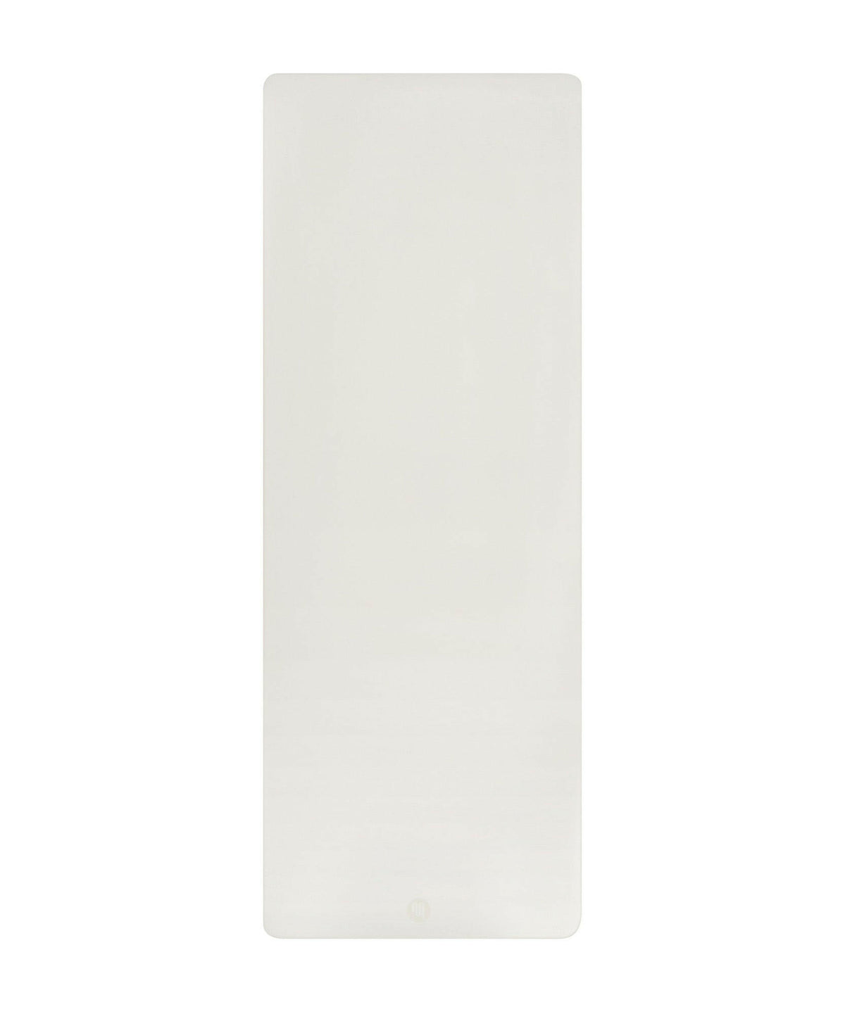 Vegan leather yoga mat in ivory color, eco-friendly and non-toxic material