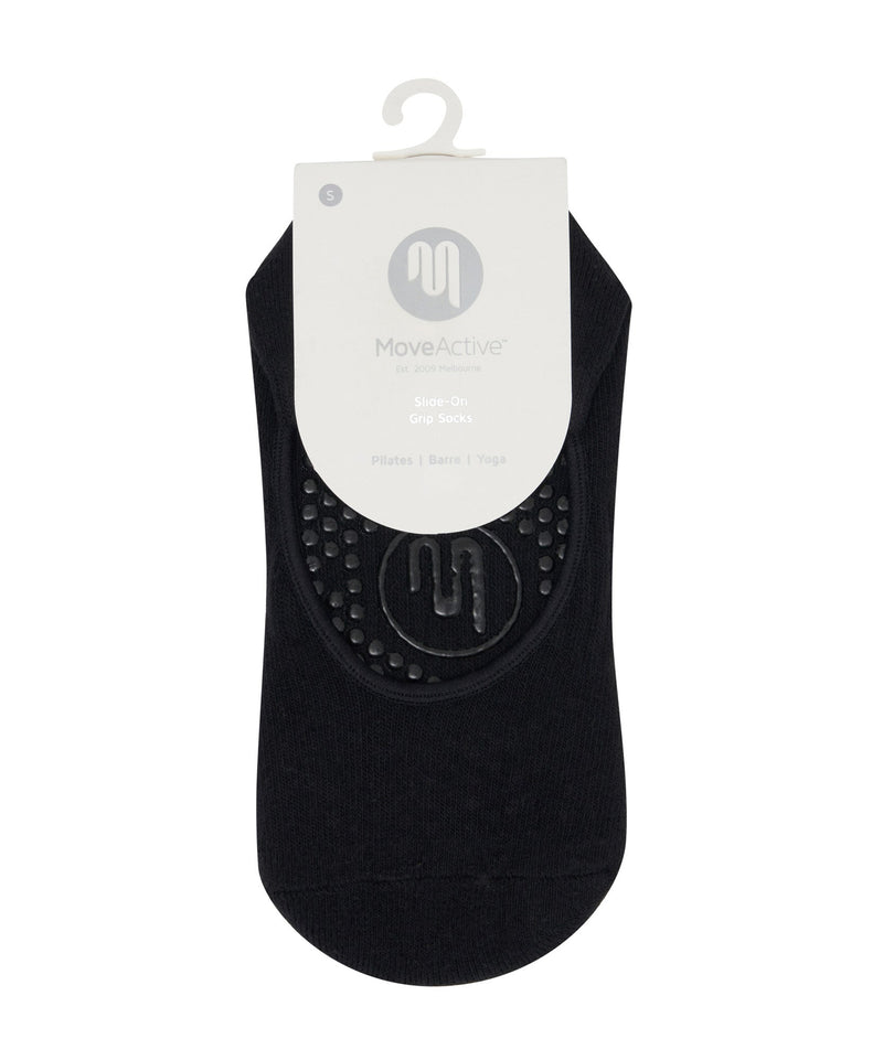 High-Quality Non Slip Grip Socks in Classic Black for Active Lifestyles