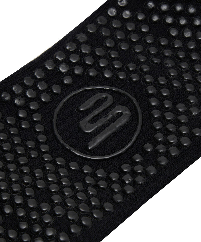 Classic Black Non Slip Grip Socks for Stability and Support