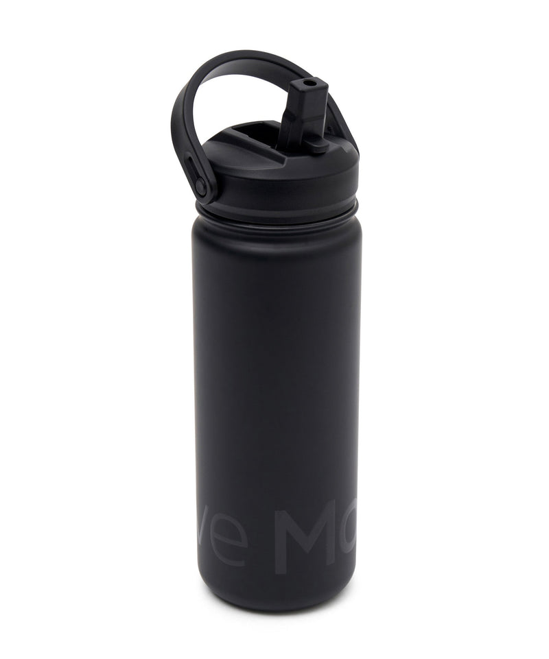Black 500ml Flip Sip Drink Bottle with secure flip lid for spill-free use