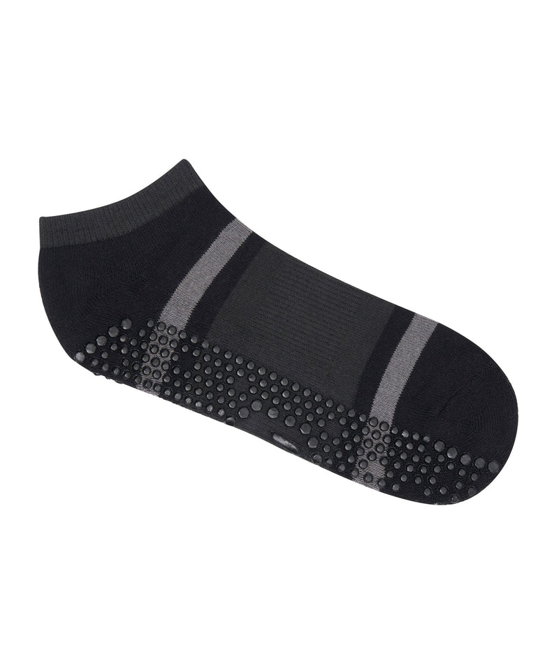Men's Classic Low Rise Grip Socks in Grey Days, perfect for everyday wear and activities