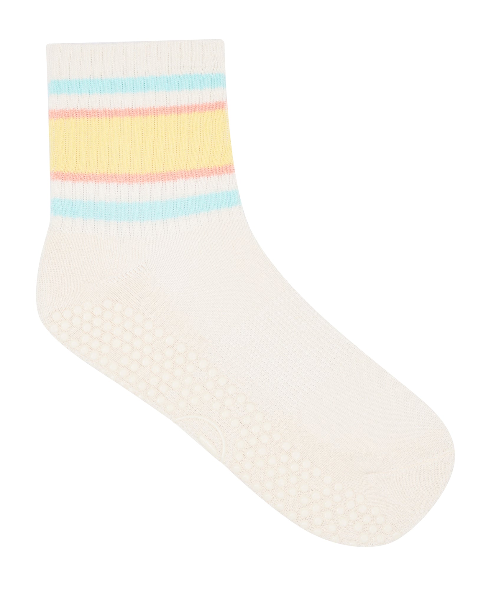 Crew Non Slip Grip Socks with Jetty Stripes in various sizes