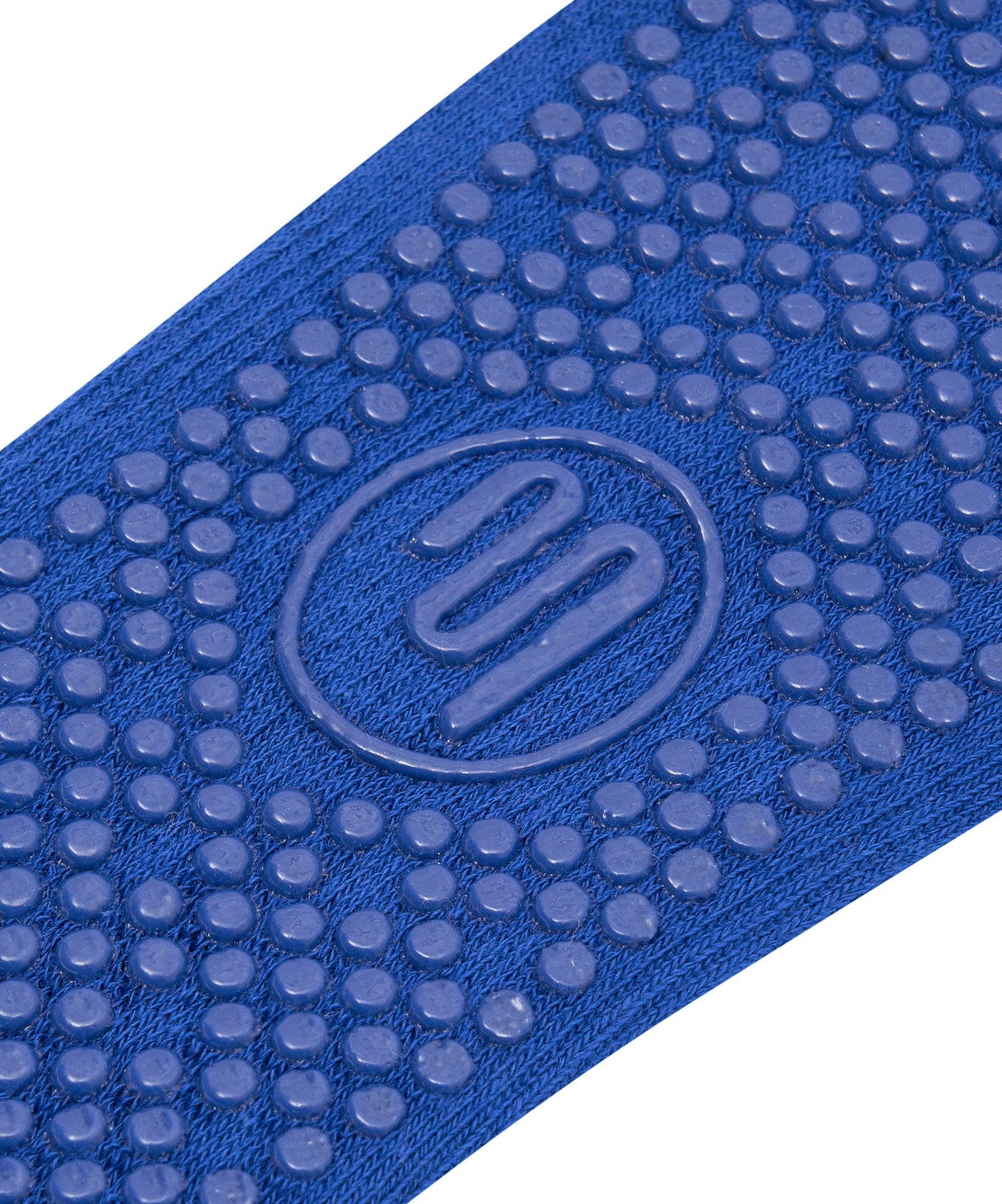 Pair of indigo Ballet Non Slip Grip Socks, great for yoga and pilates