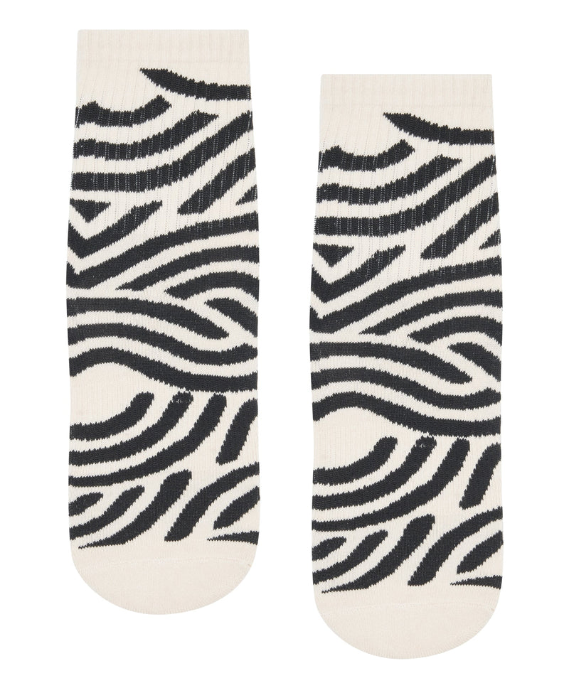 Great Soles Ombre and Leopard Print Non Skid Socks for Women - Non