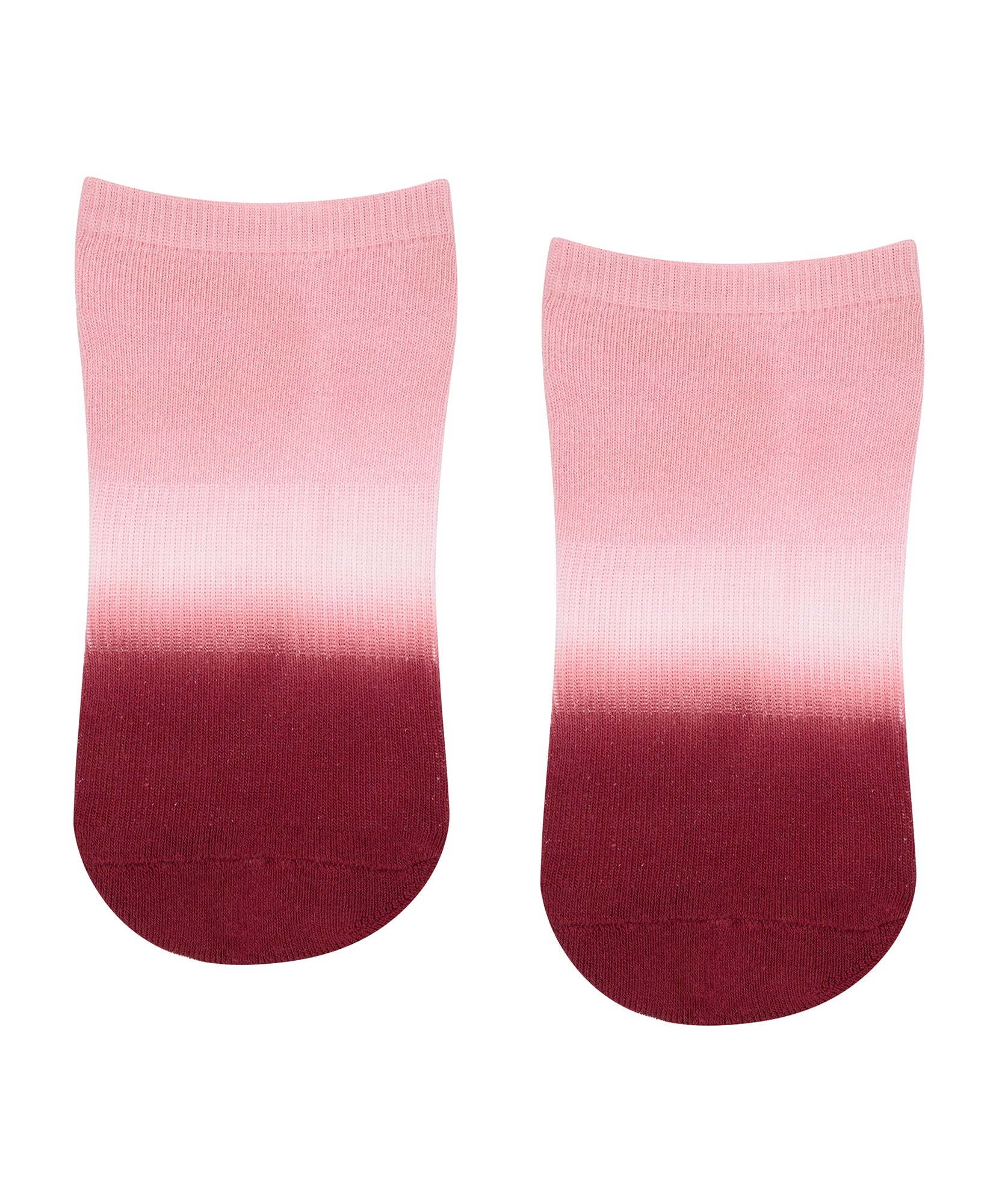 Classic Low Rise Grip Socks - Berry Kiss.