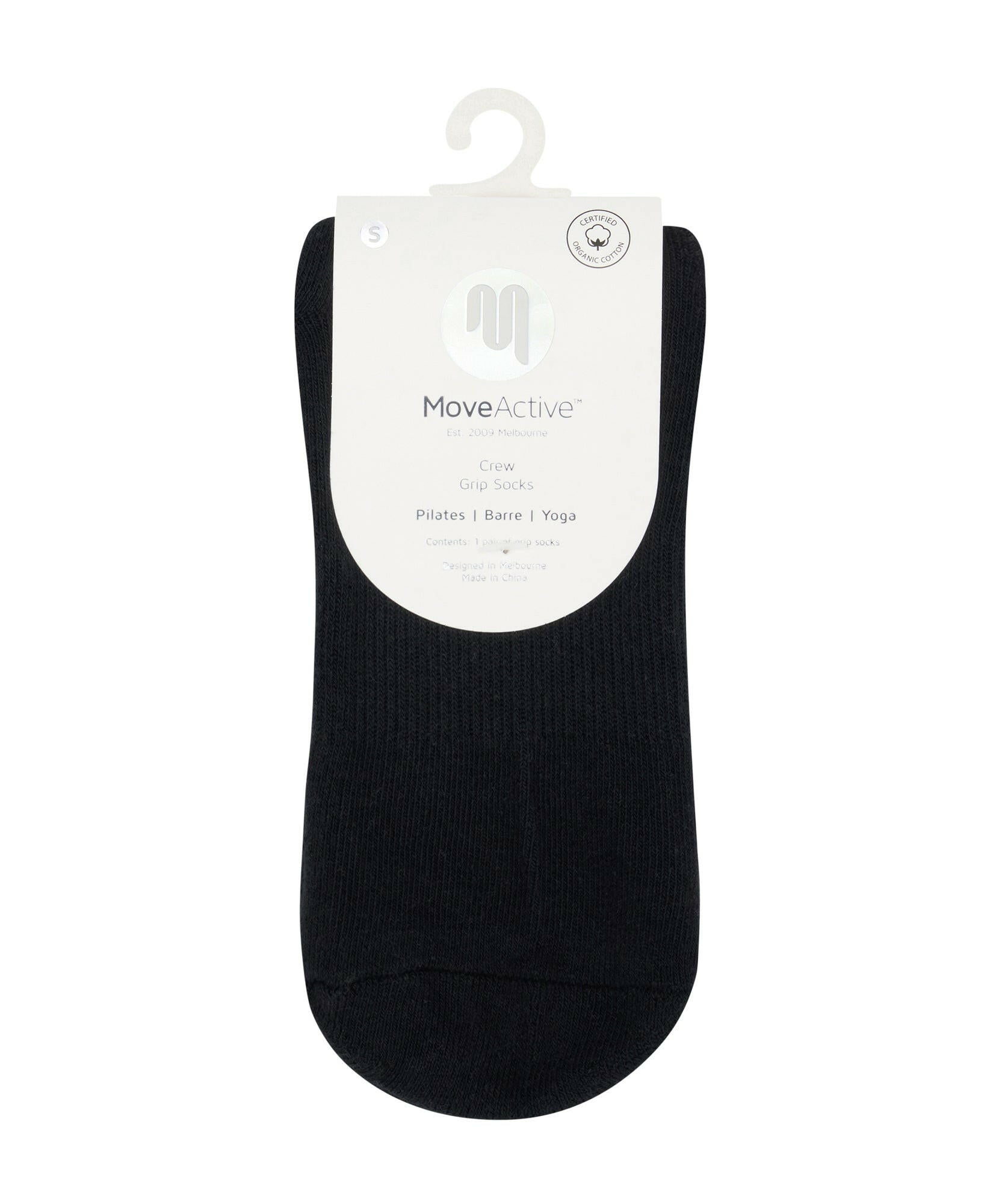 Quarter Crew Non Slip Grip Socks - Pumpkin.