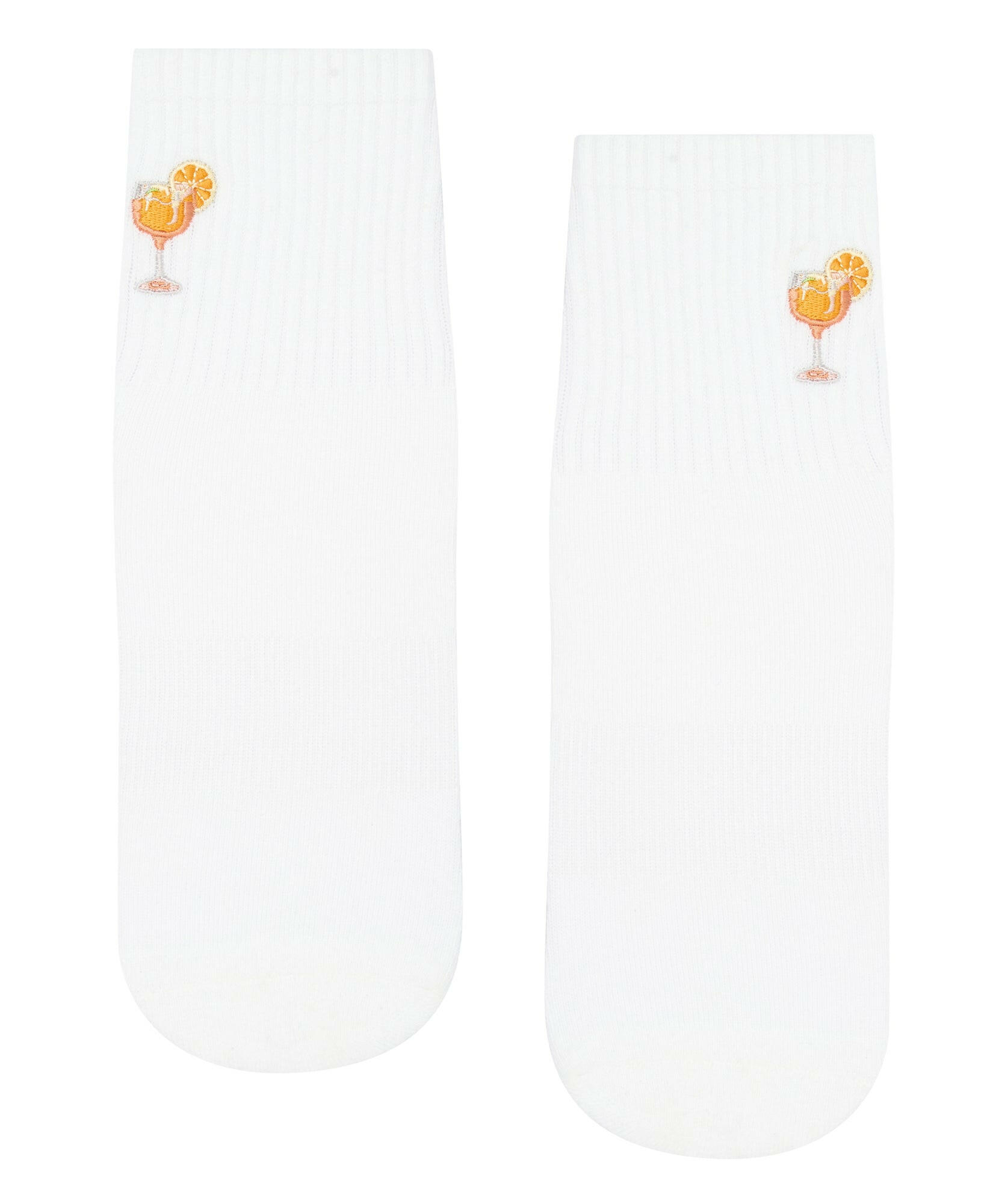 Crew Non Slip Grip Socks - Ivory Aperitivo Hour