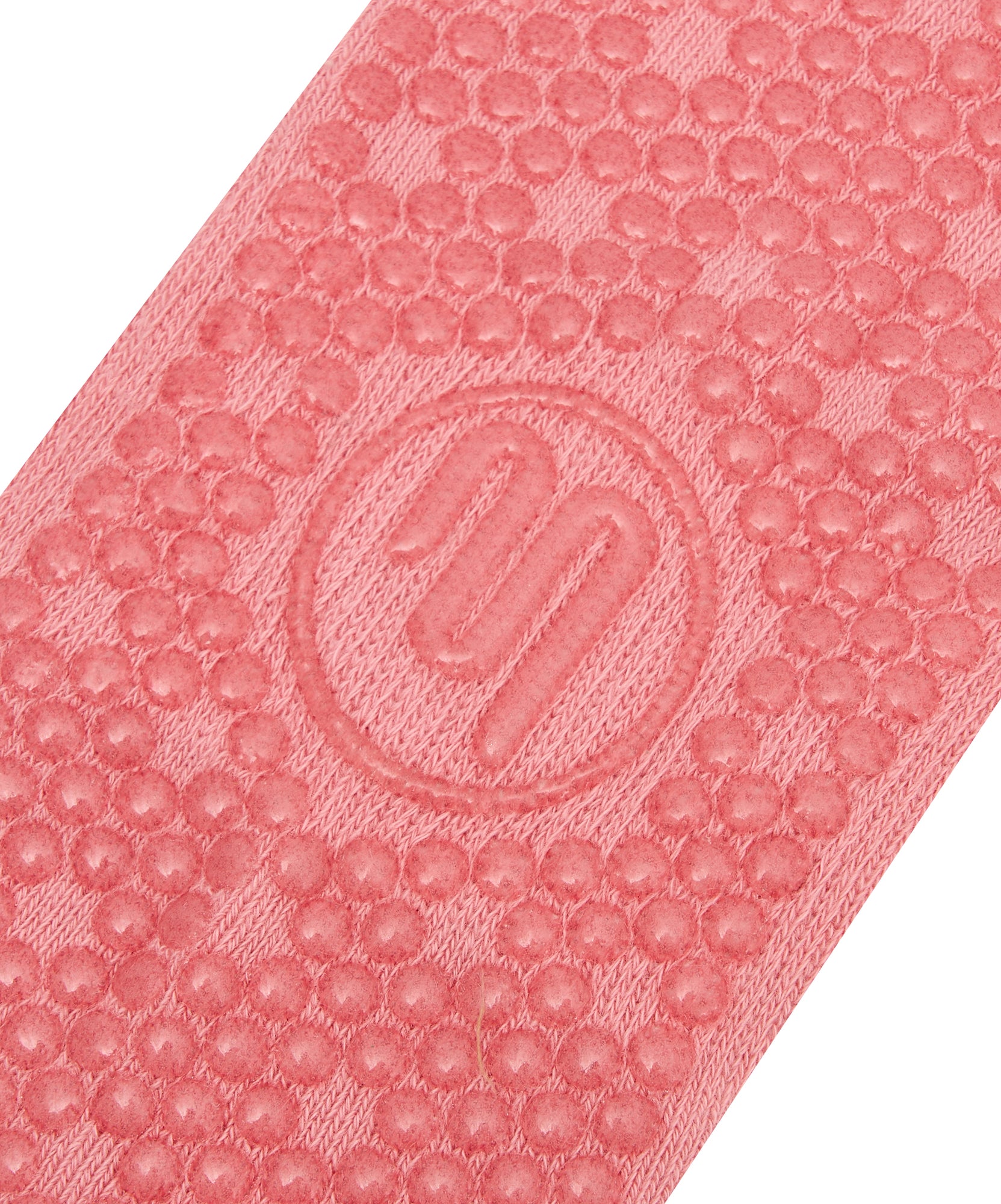 Slide On Non Slip Grip Socks - Rose