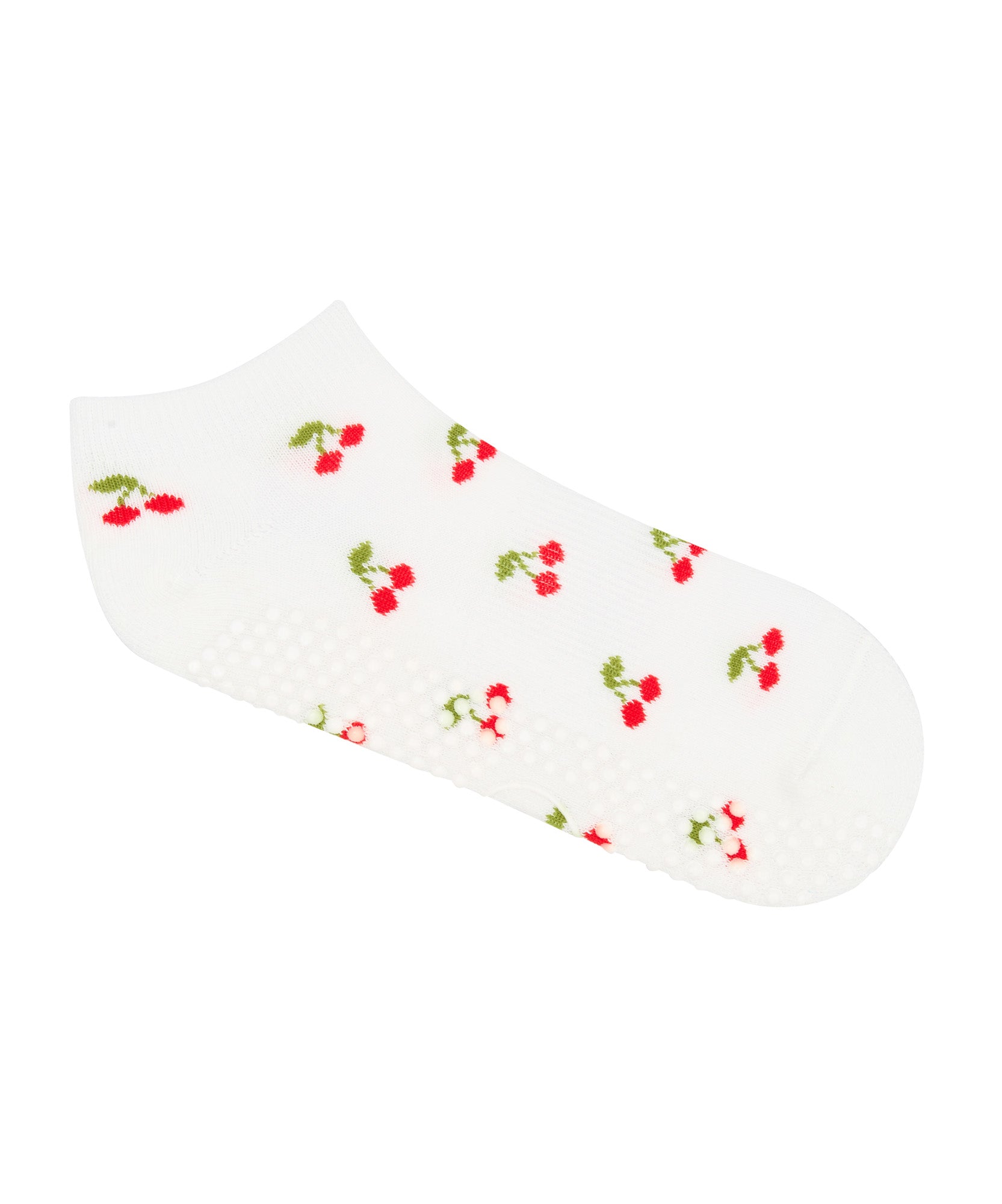 Classic Low Rise Grip Socks - Cherry Pop