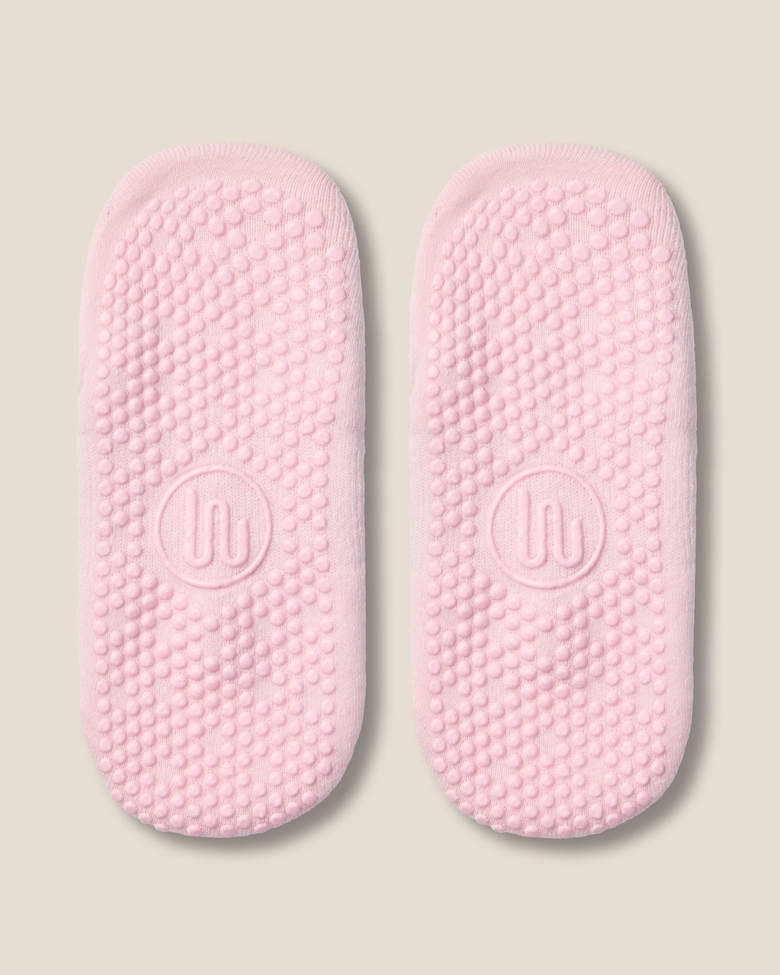 Ballet Grip Socks - Gathered Pink