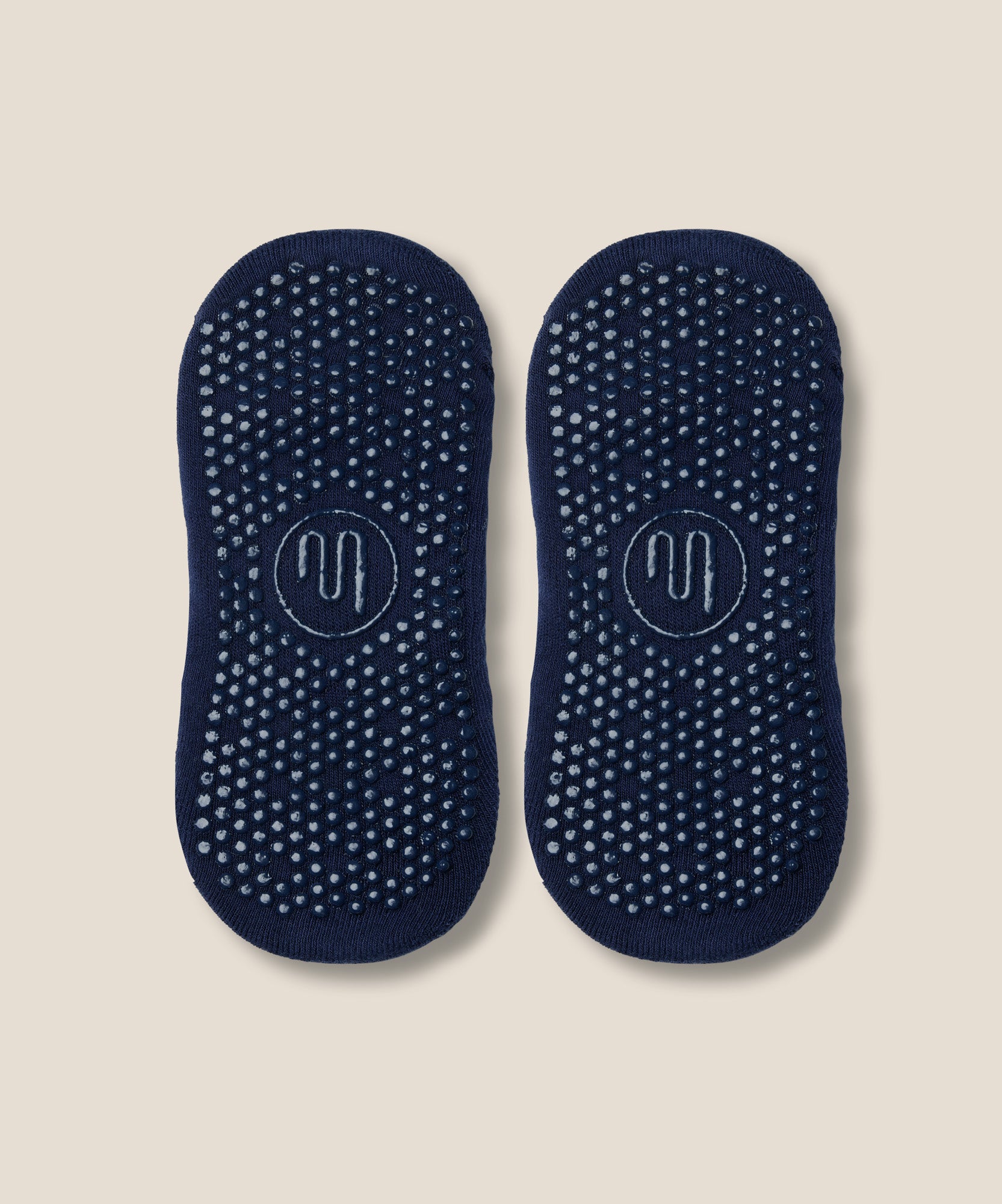 Ballet Grip Socks - Cross Navy