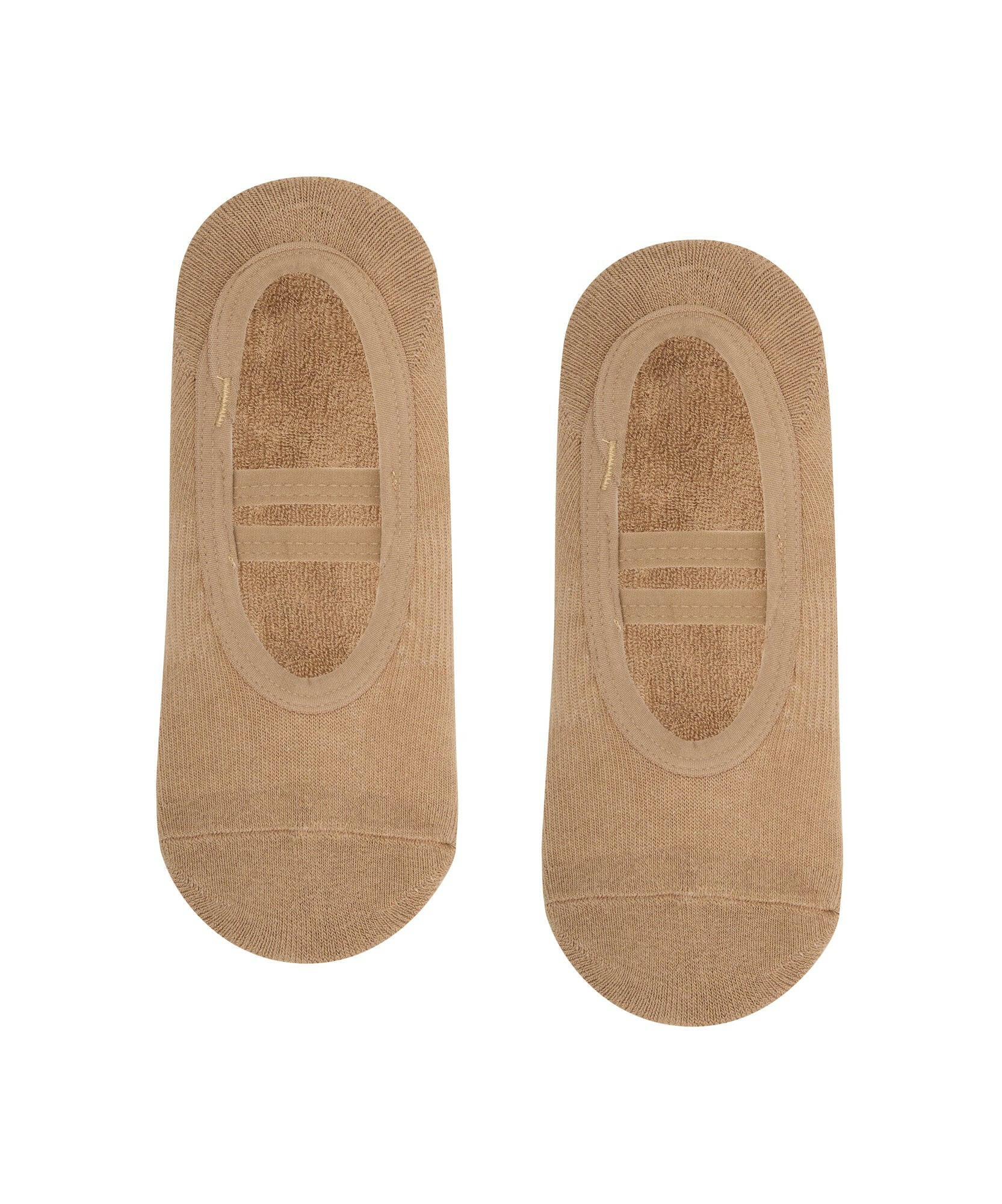 Ballet Non Slip Grip Socks - Beige.