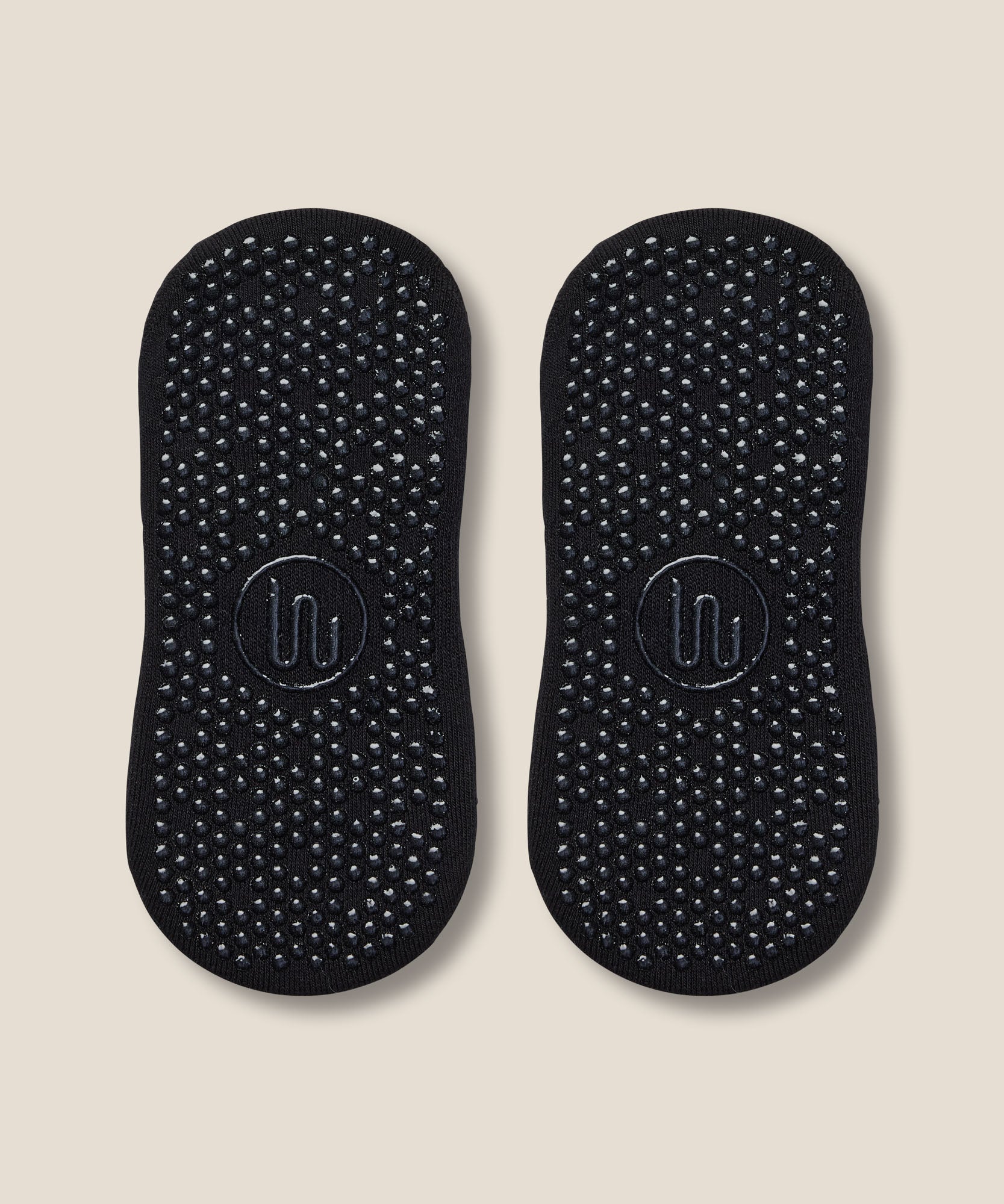 Low Rise Grip Socks - Gem Black
