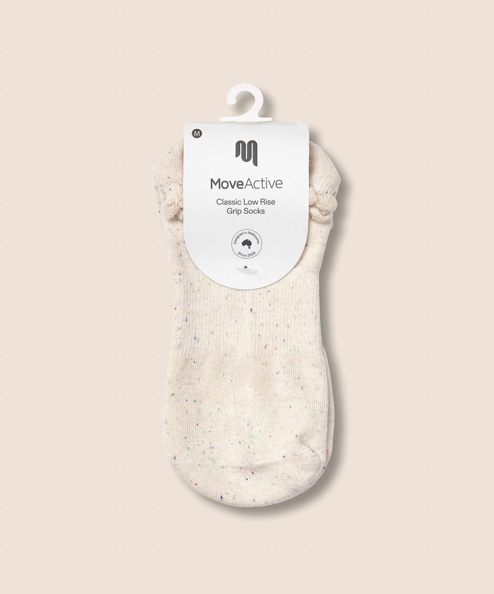 Low Rise Grip Socks - Love Confetti