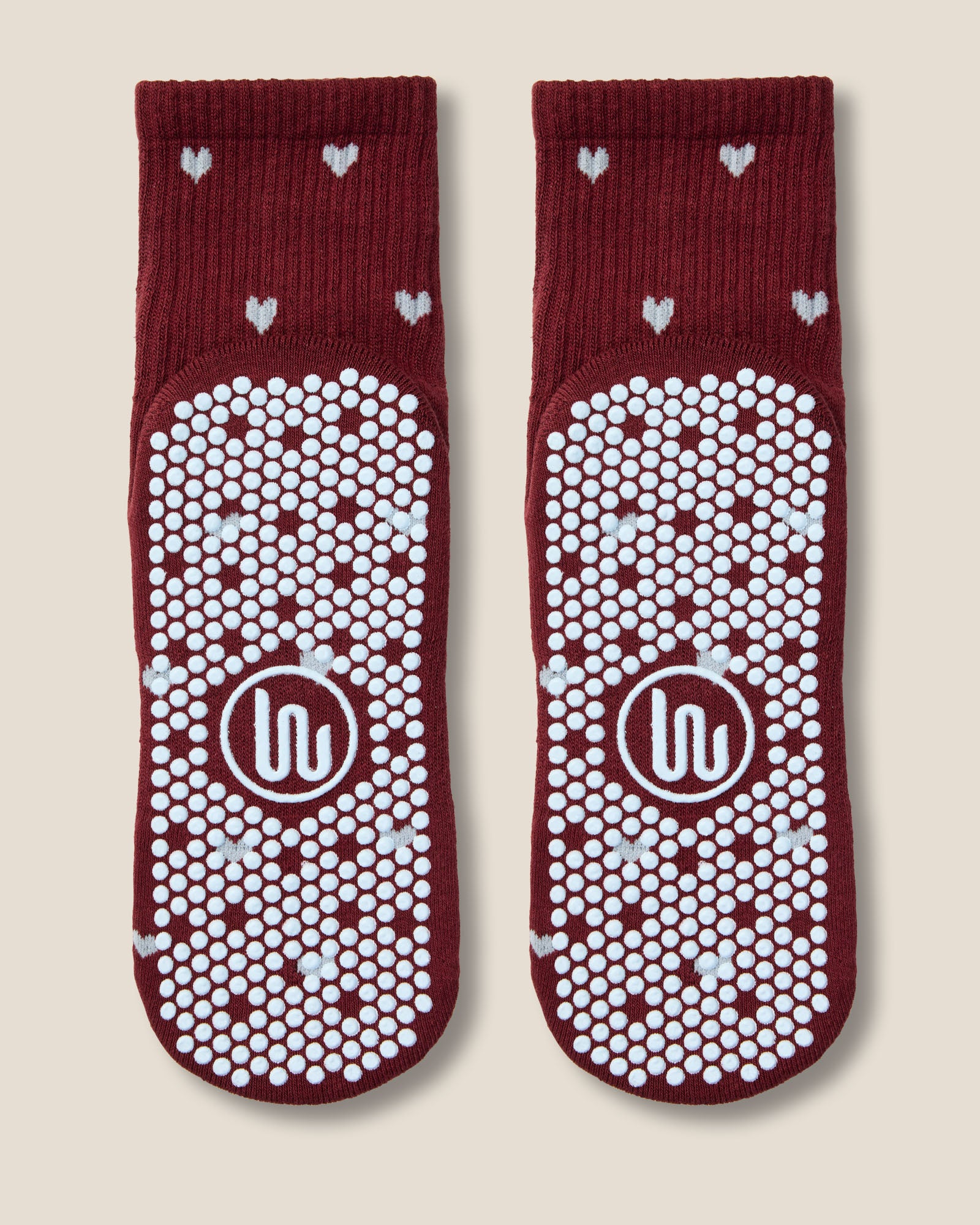 Crew Grip Socks - Love Me Cabernet