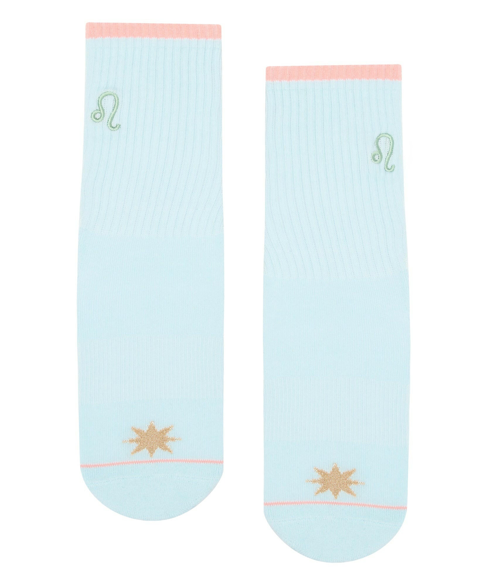 Crew Non Slip Grip Socks - Leo.