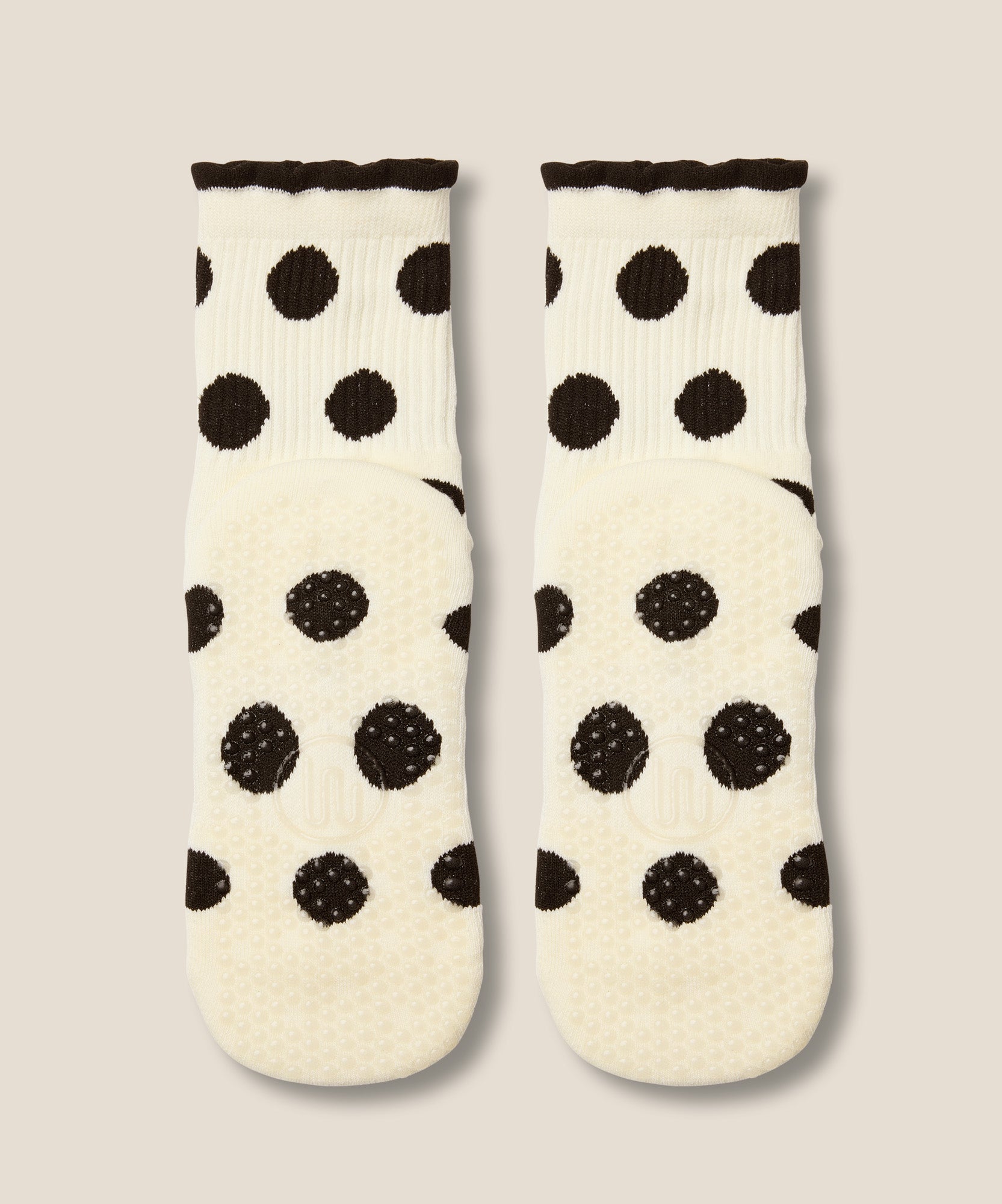 Crew Grip Socks - Polka Dot Monochrome