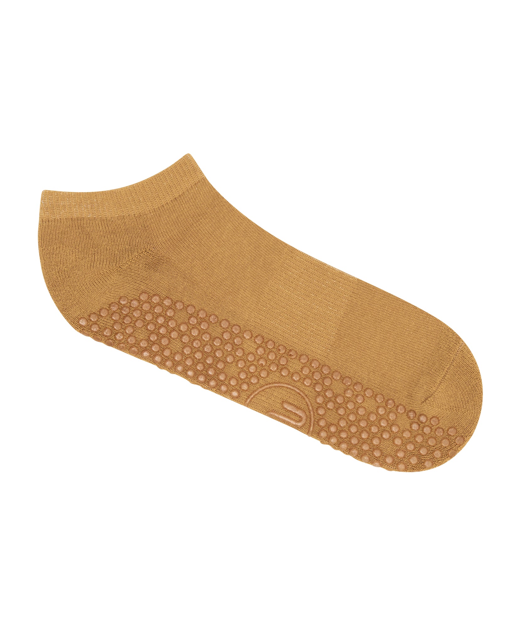 Classic Low Rise Grip Socks - Camel