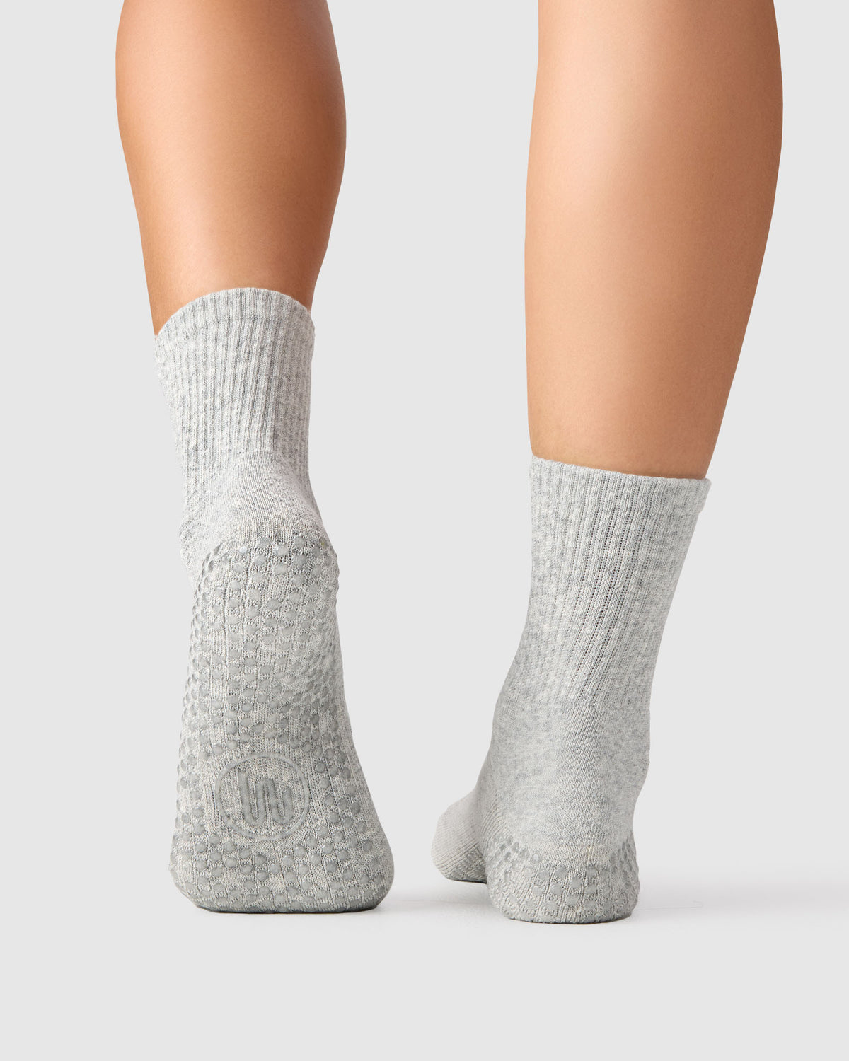 Crew Grip Sock - Grey Marle