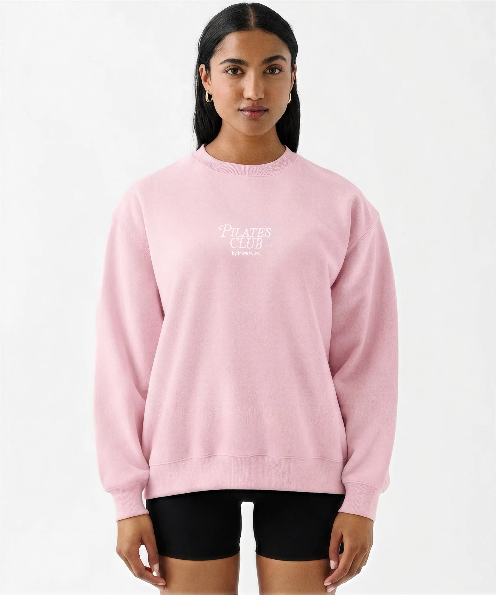 Pilates Club Sweater - Cool Pink