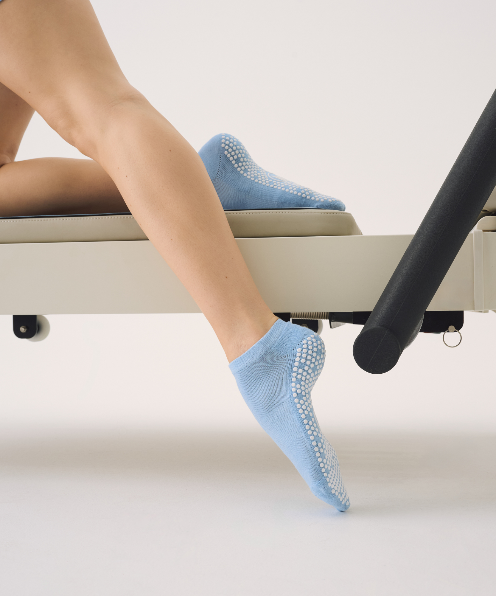 Classic Low Rise Grip Socks Powder Blue MoveActive