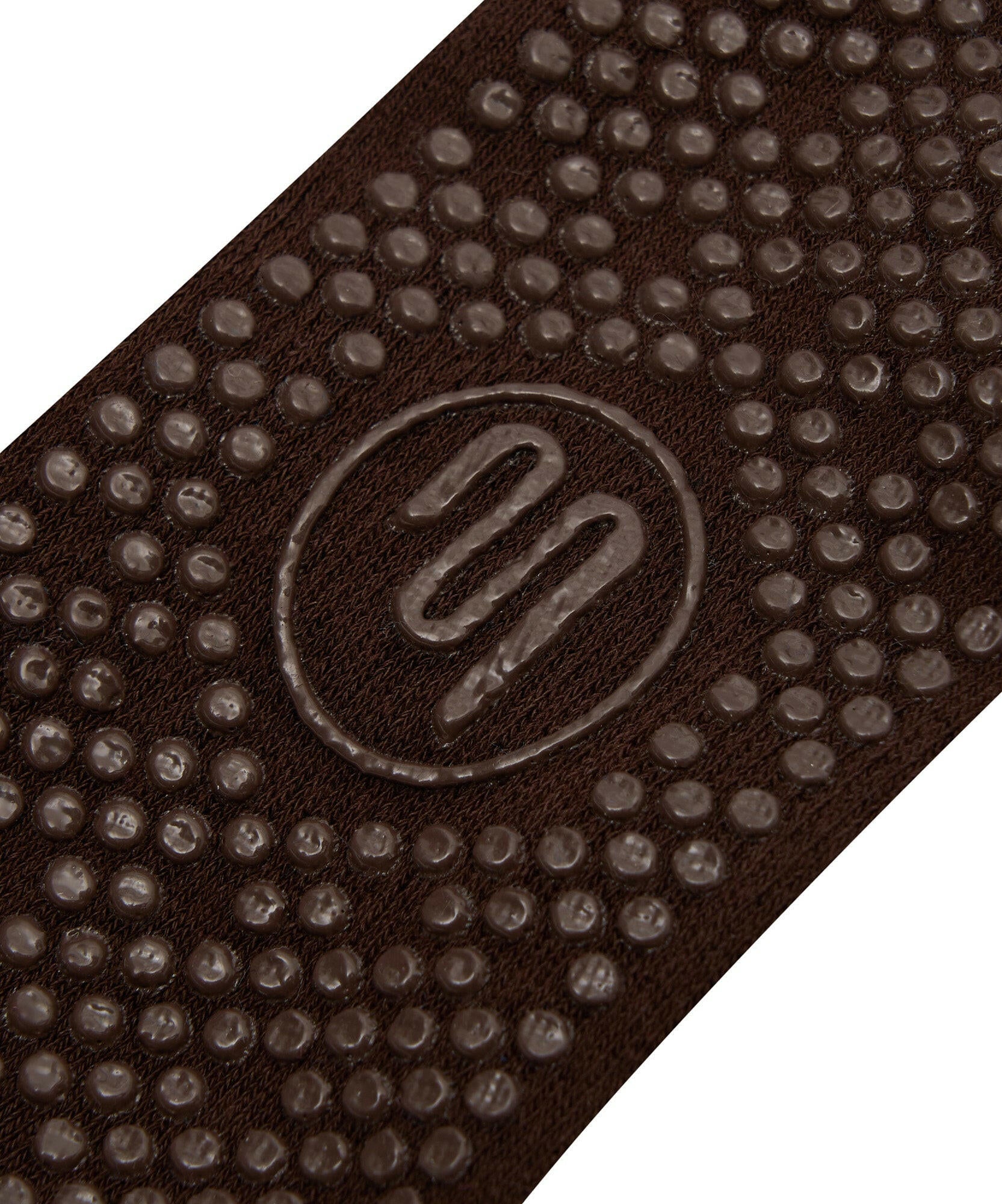 Ballet Non Slip Grip Socks - Mocha.