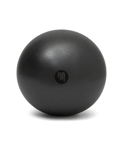 20-22cm Pilates Ball - Black for core strength and stability exercises