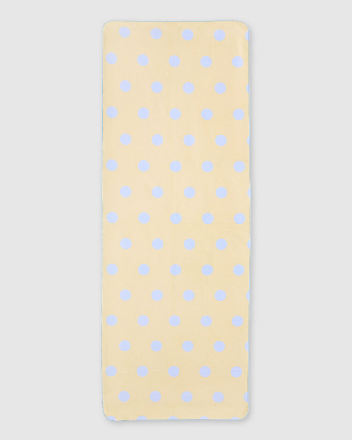 Mat Grip Towel - Polka Dot Butter + Blue