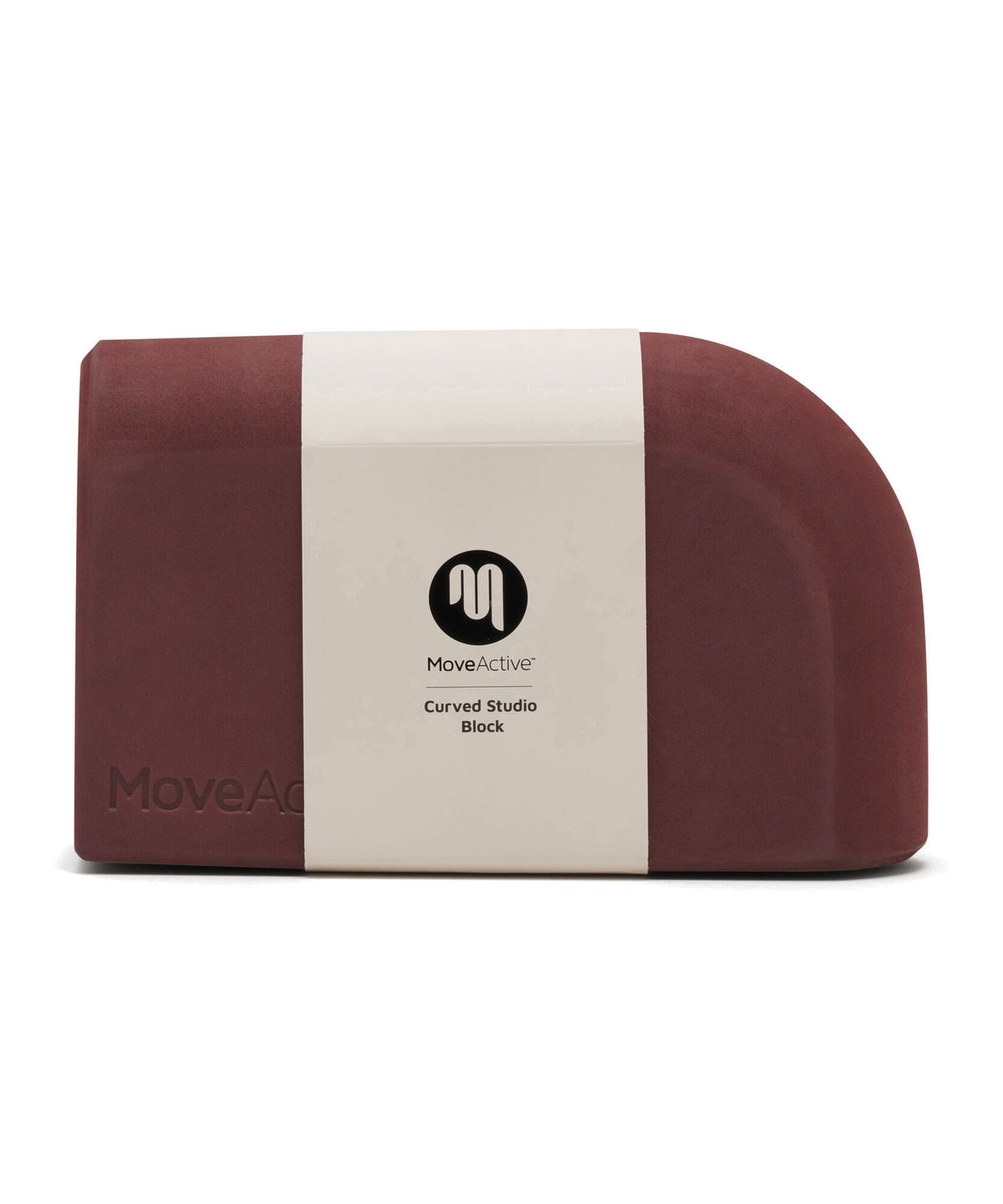 Curved Yoga Block - Red Earth