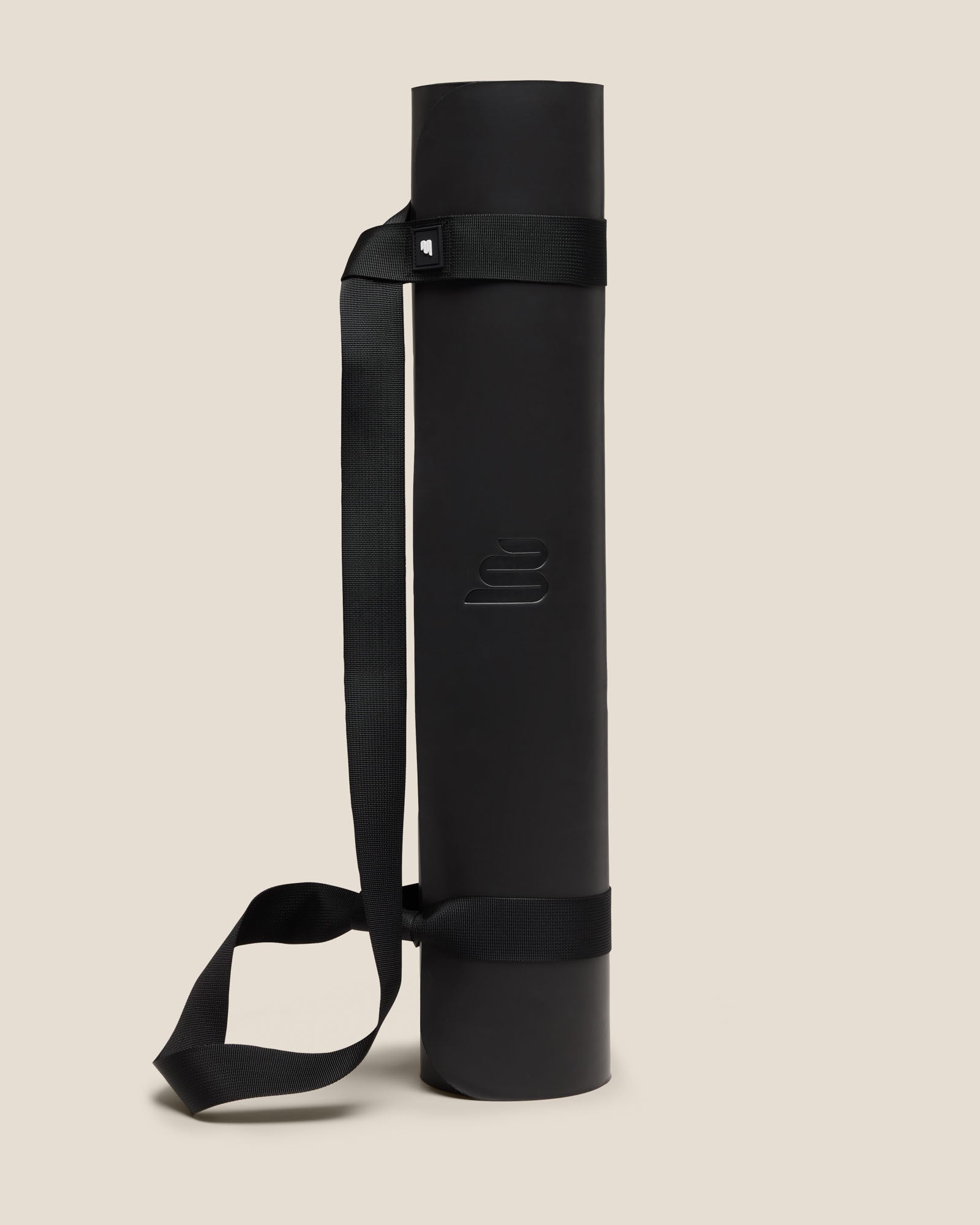 Lightweight Curved Yoga Mat - Black